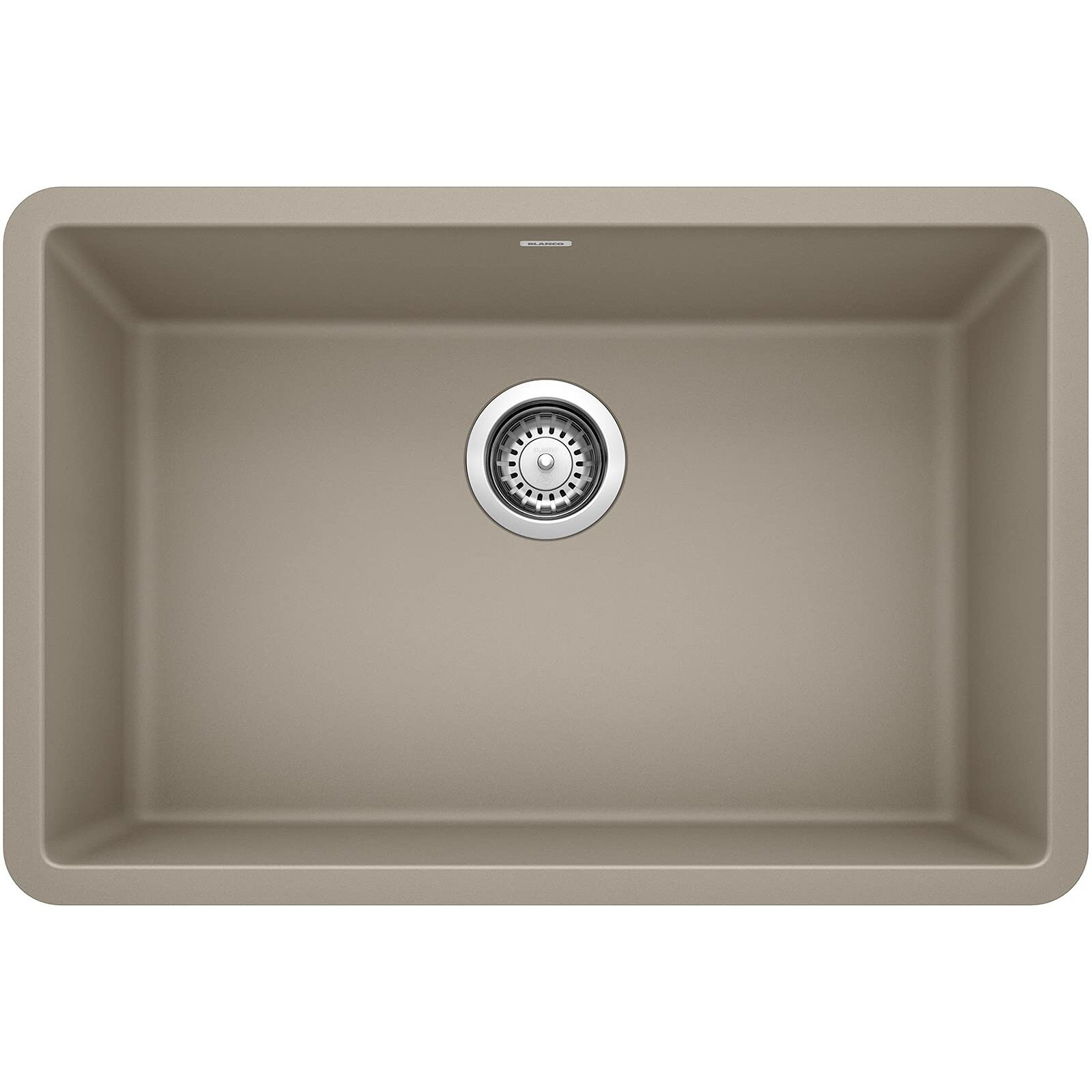 Blanco Precis Silgranit 27" Single Bowl - Truffle