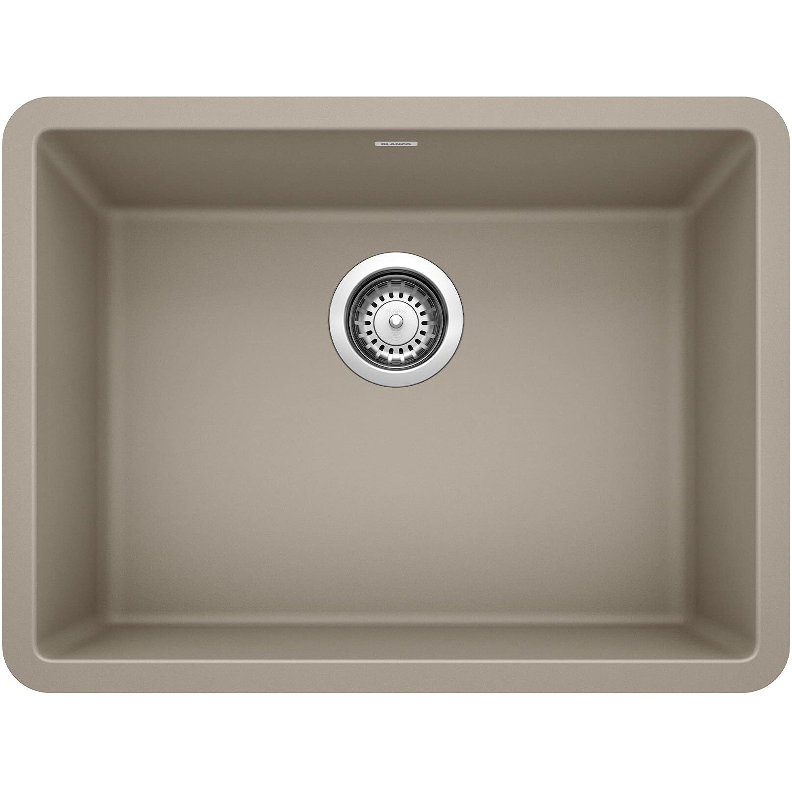 Blanco Precis Silgranit 24" Single Bowl - Truffle