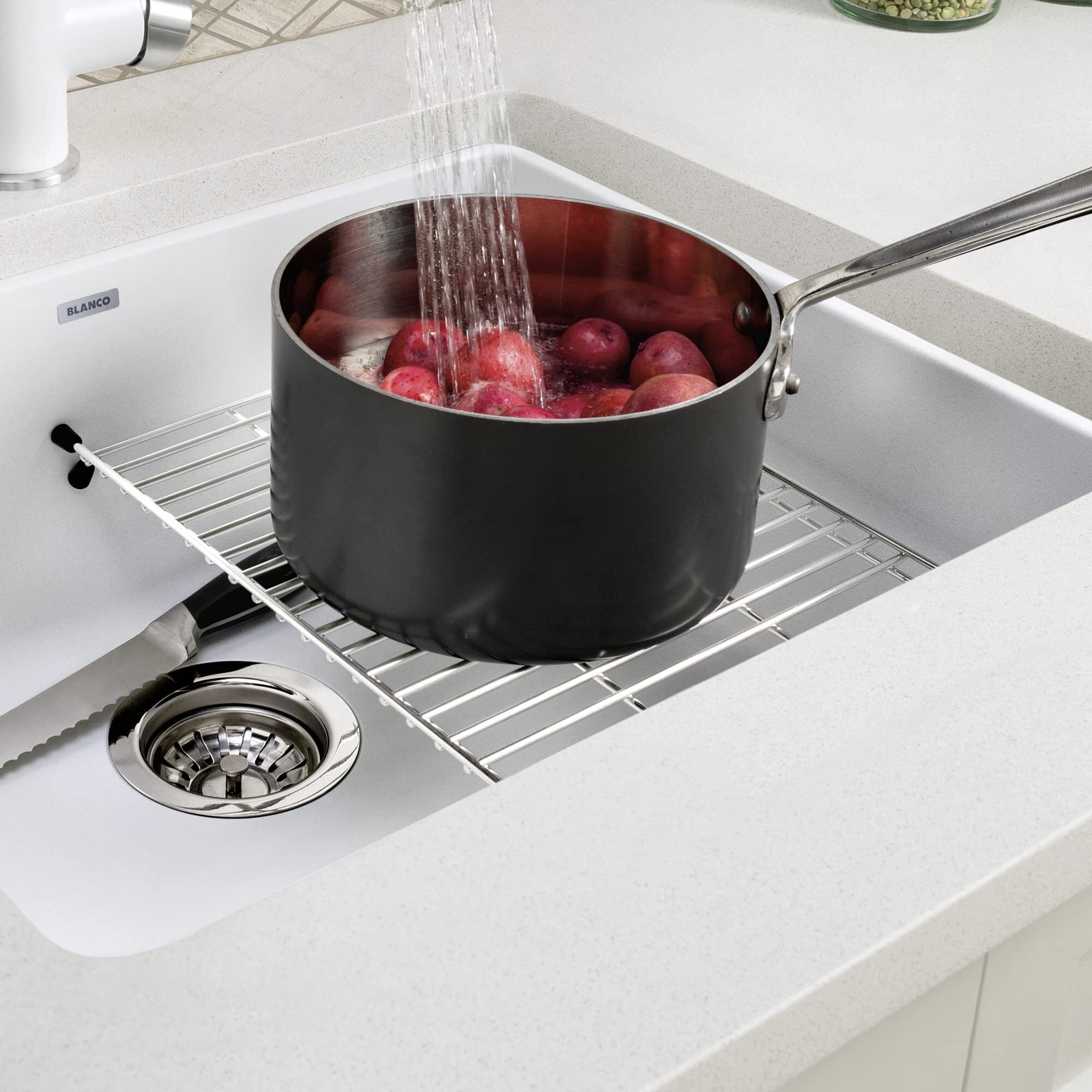 Blanco Precis Silgranit 24" Single Bowl - White