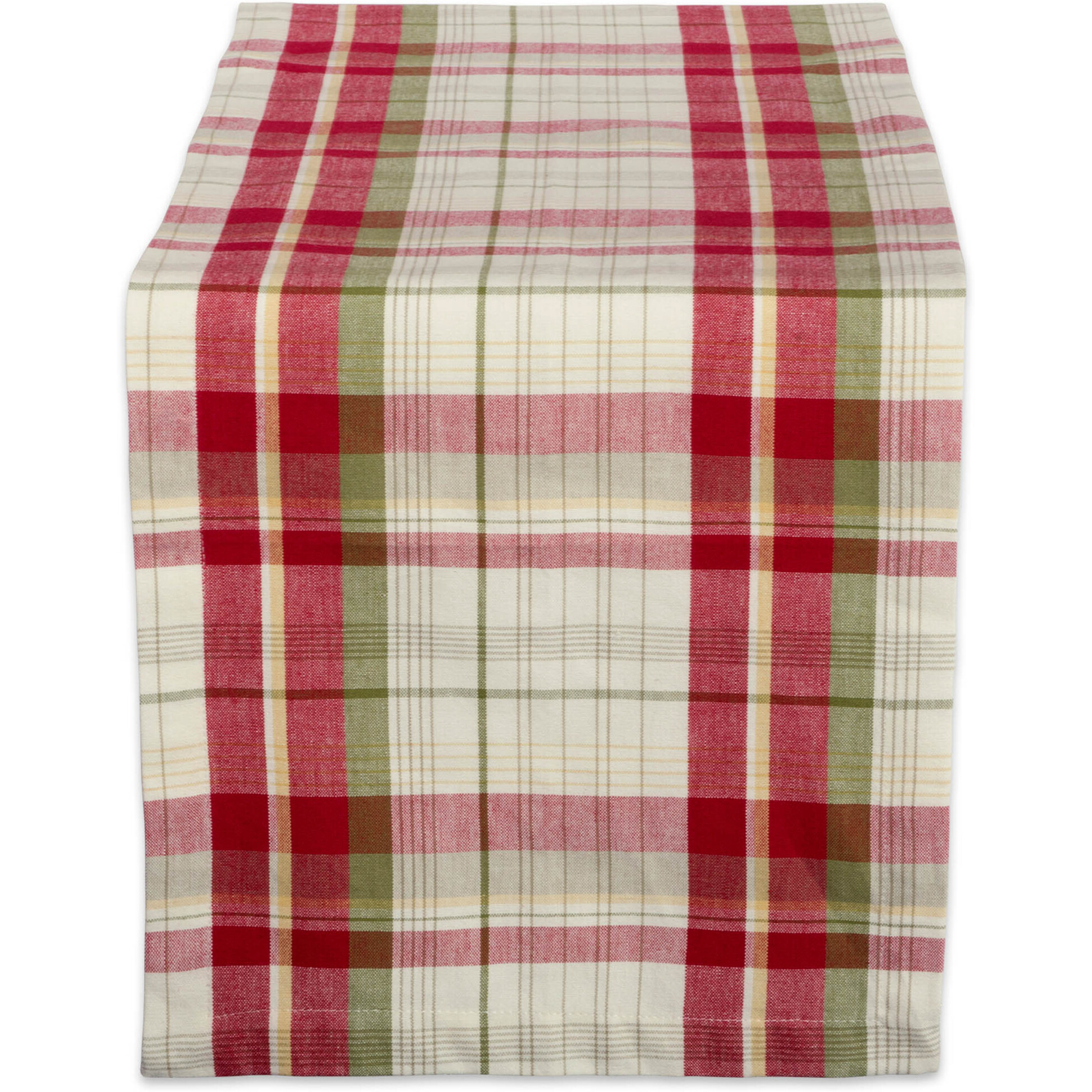DII Orchard Plaid Table Runner
