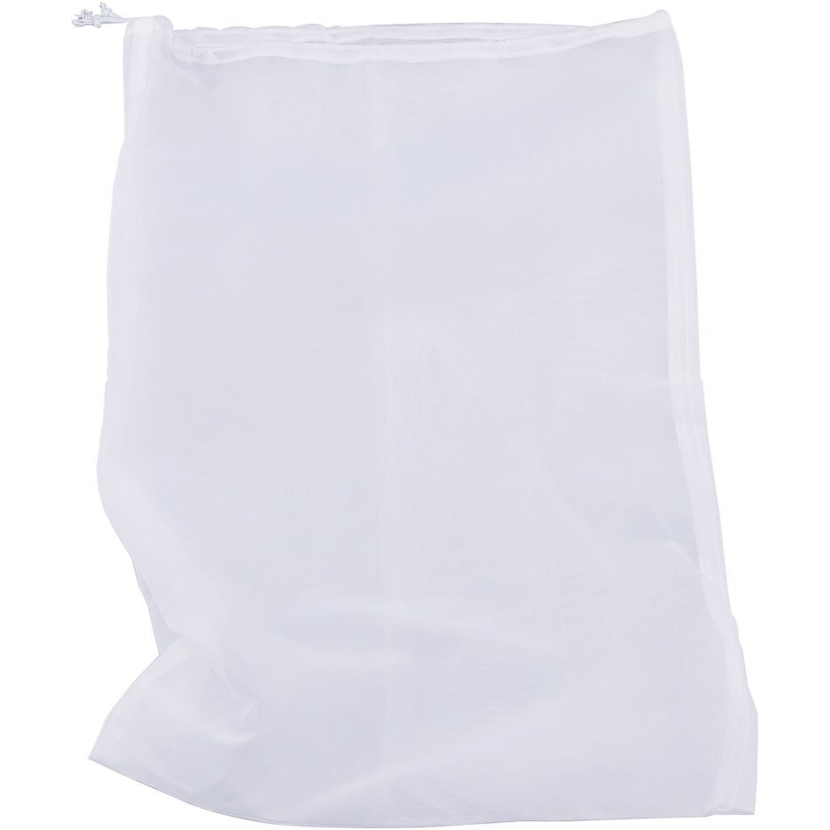 Pinfox 75 Micron Nylon Straining Bag Fine Mesh Food Strainer Filter Bags for Nut Milk, Green Juice, Cold Brew, Home Brewing (17.72" x 11.81")