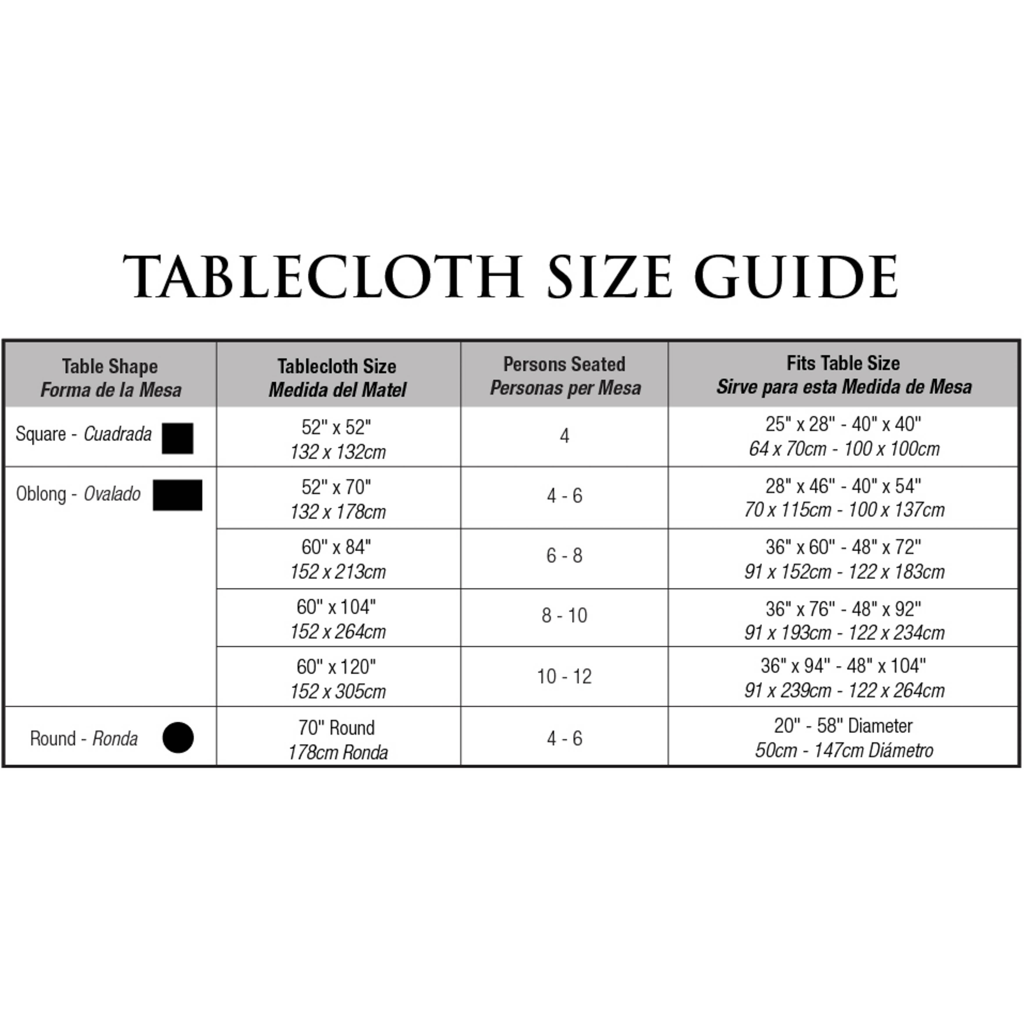 DII Aqua Lattice Tablecloth