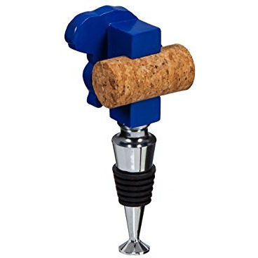 Kansas Jayhawks Wine Bottle Stopper Logo - Special Order