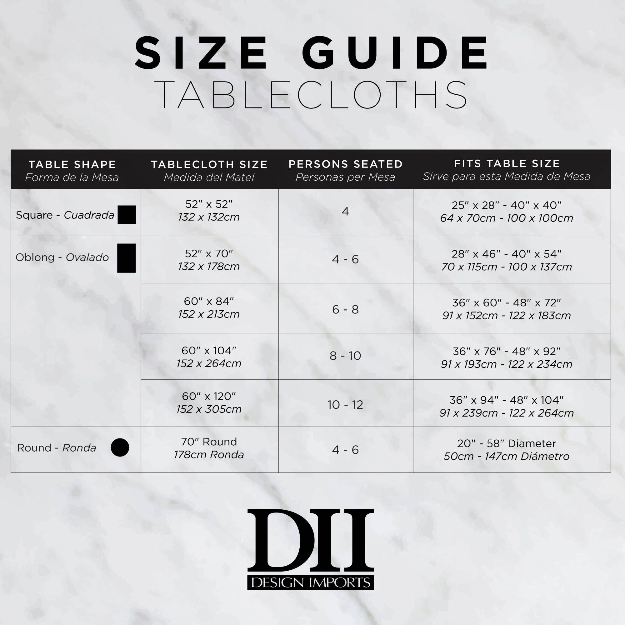 DII Autumn Spice Plaid  Tablecloth 70 Round