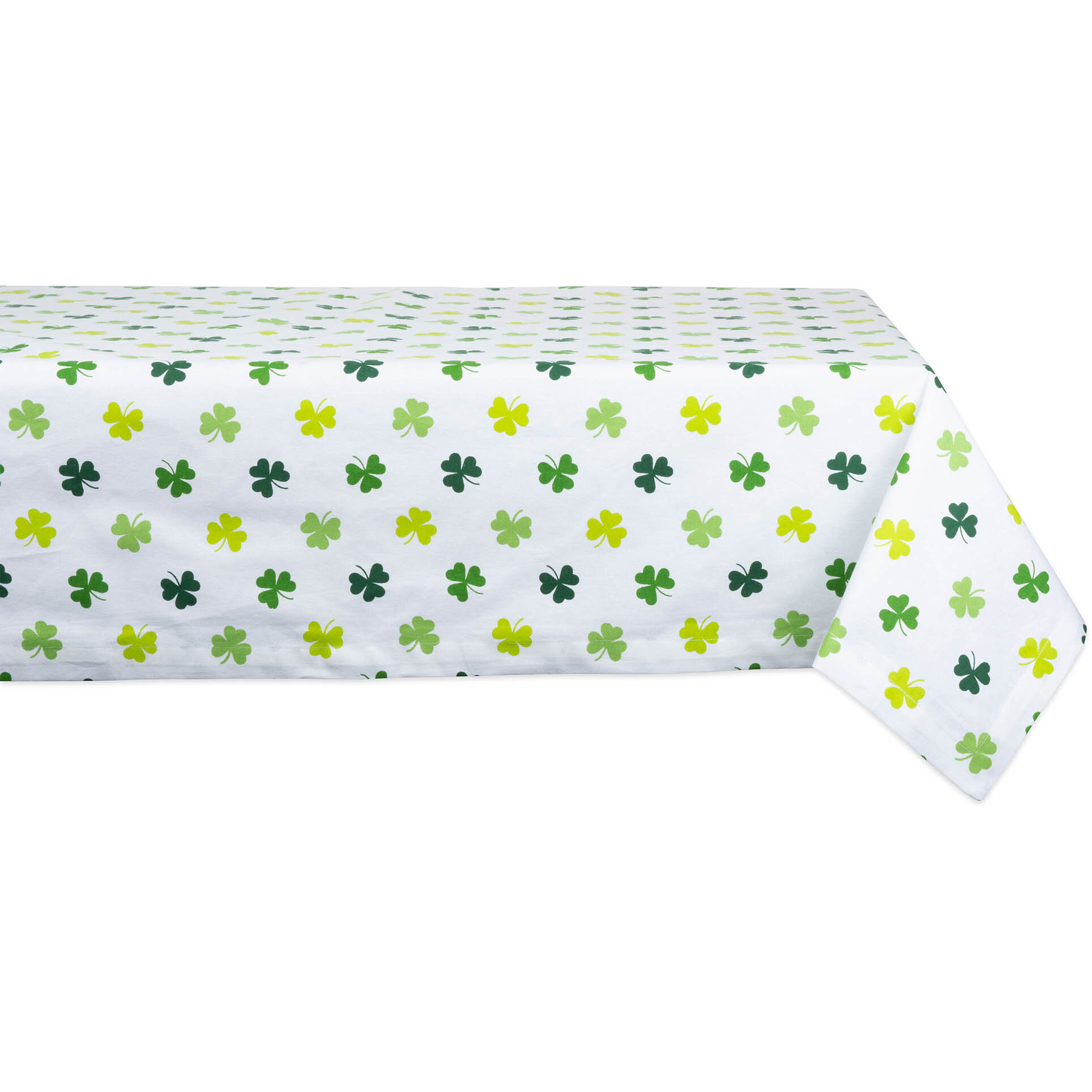 DII Shamrock Shake Print Tablecloth