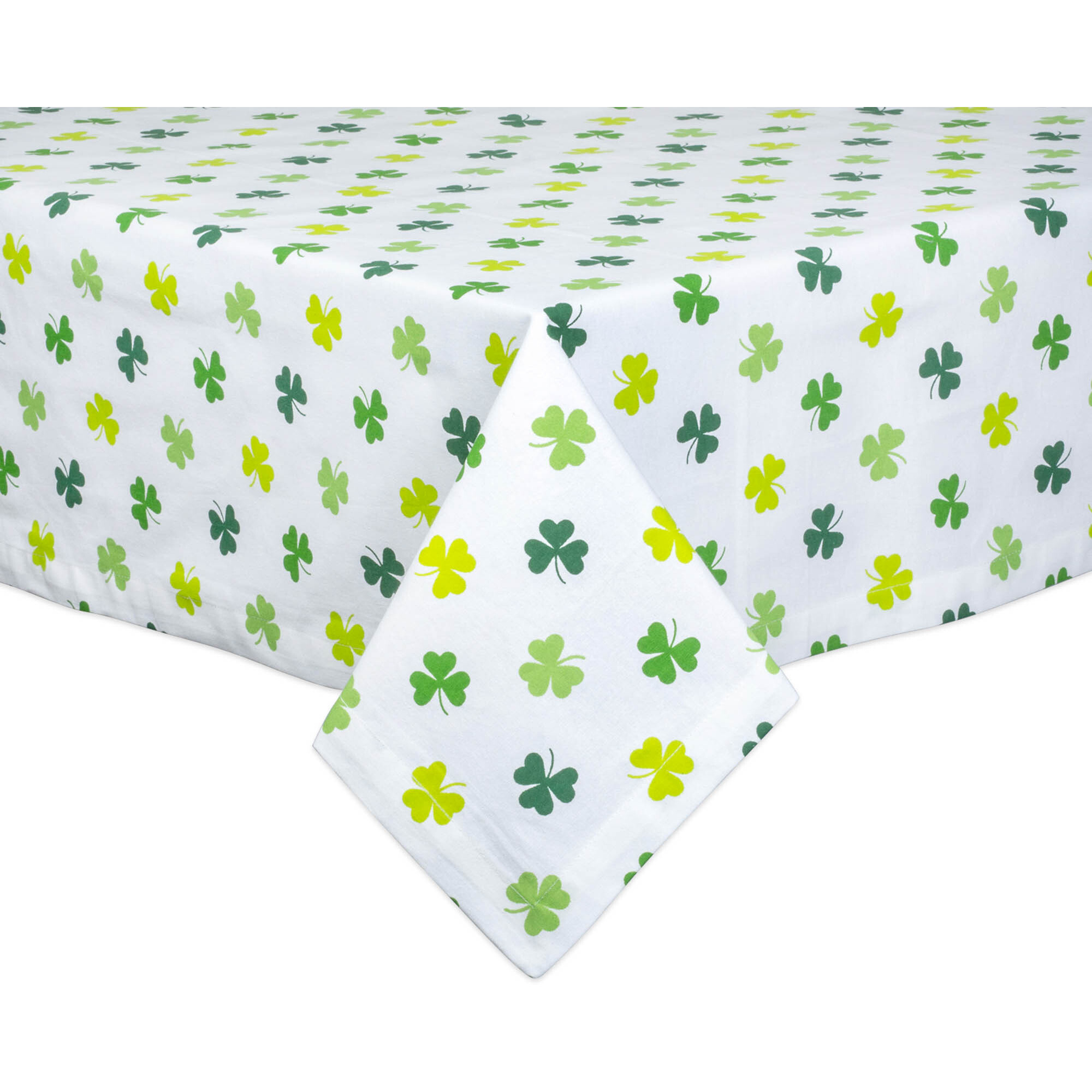 DII Shamrock Shake Print Tablecloth