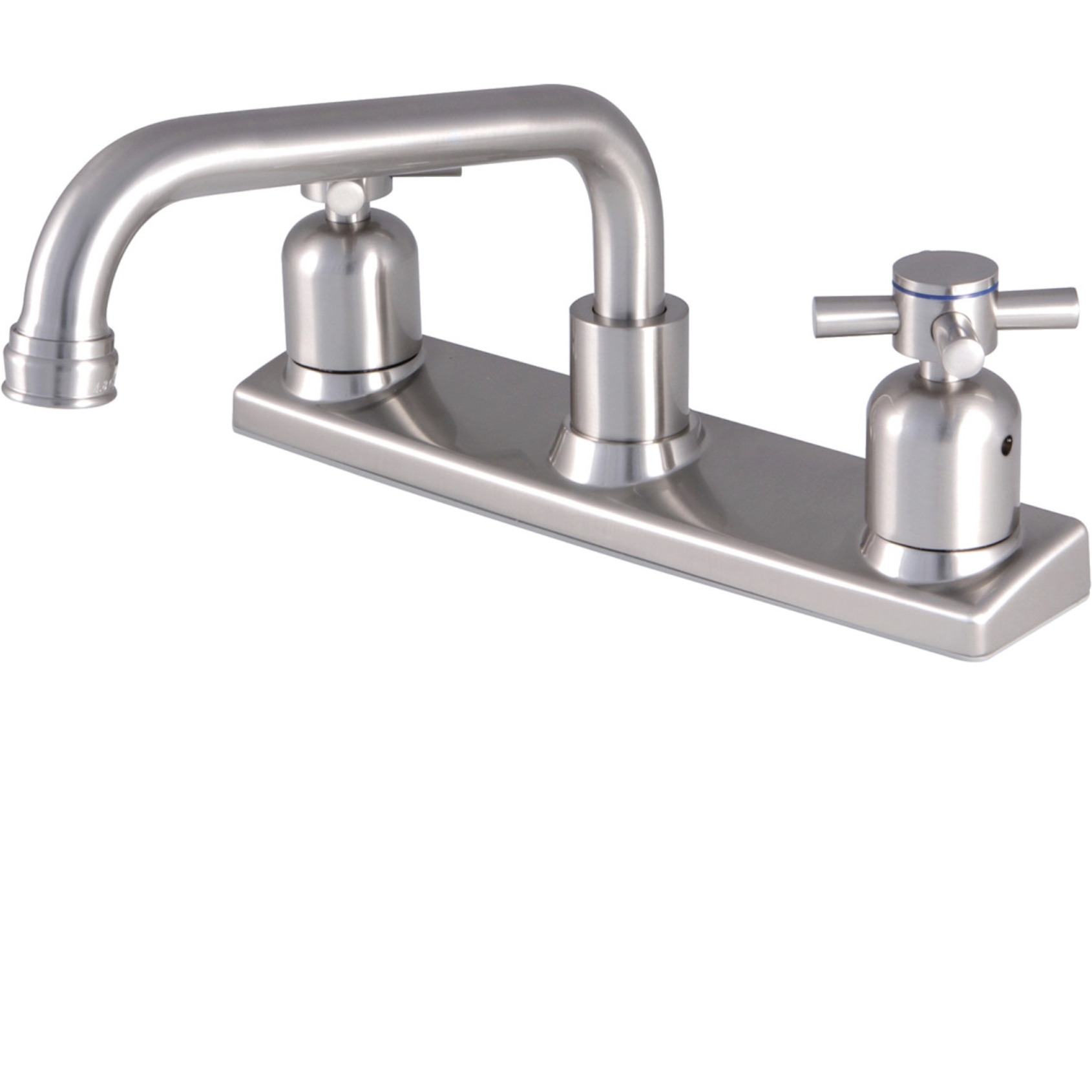 Kingston Brass FB2138DX Concord 8-Inch Centerset Kitchen Faucet, Brushed Nickel