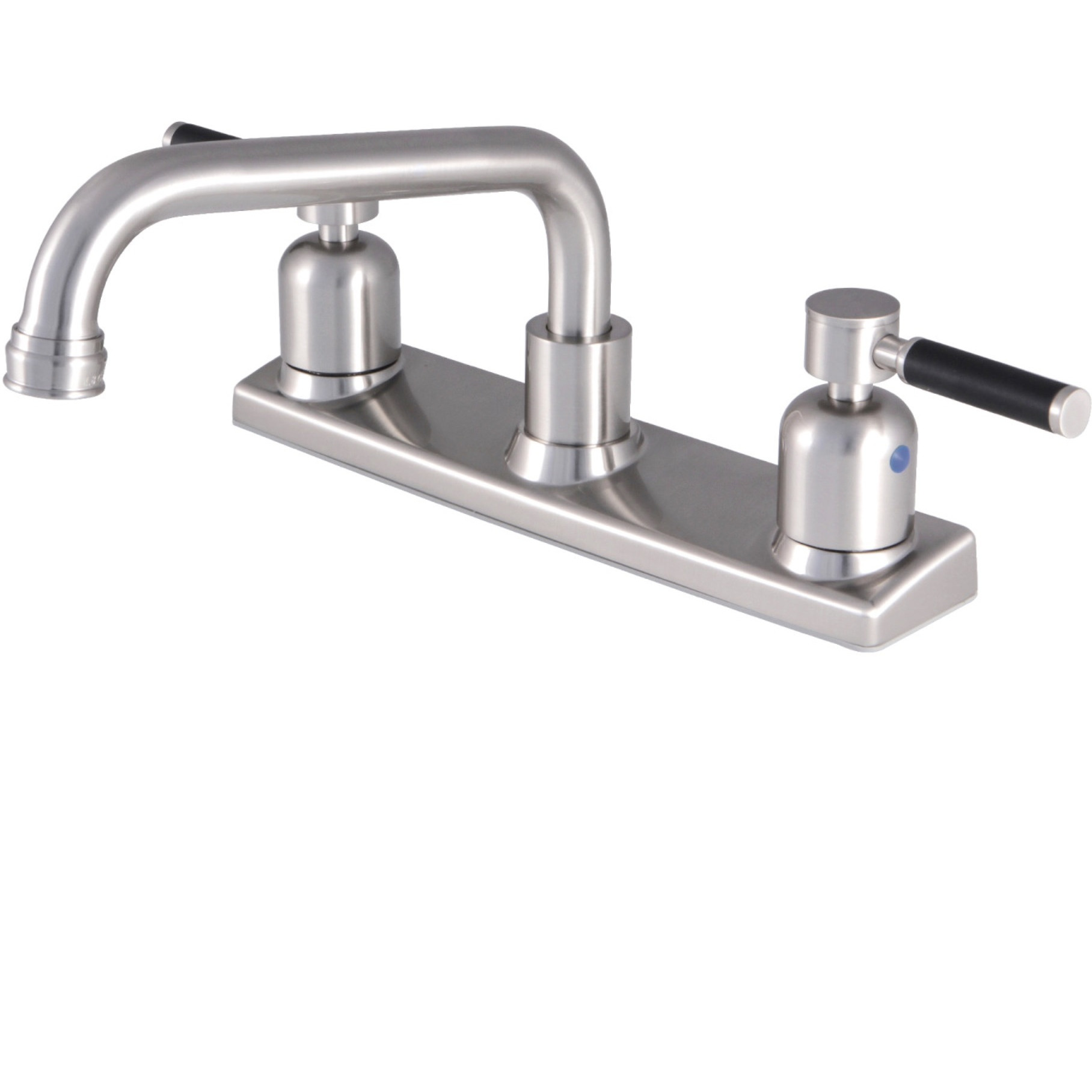 Kingston Brass FB2138DKL Kaiser 8-Inch Centerset Kitchen Faucet, Brushed Nickel