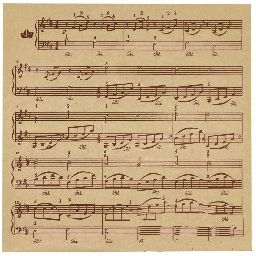 [Music score] 200 Pcs Baking Papers Grease-Proof Wax Papers Hamburger Papers
