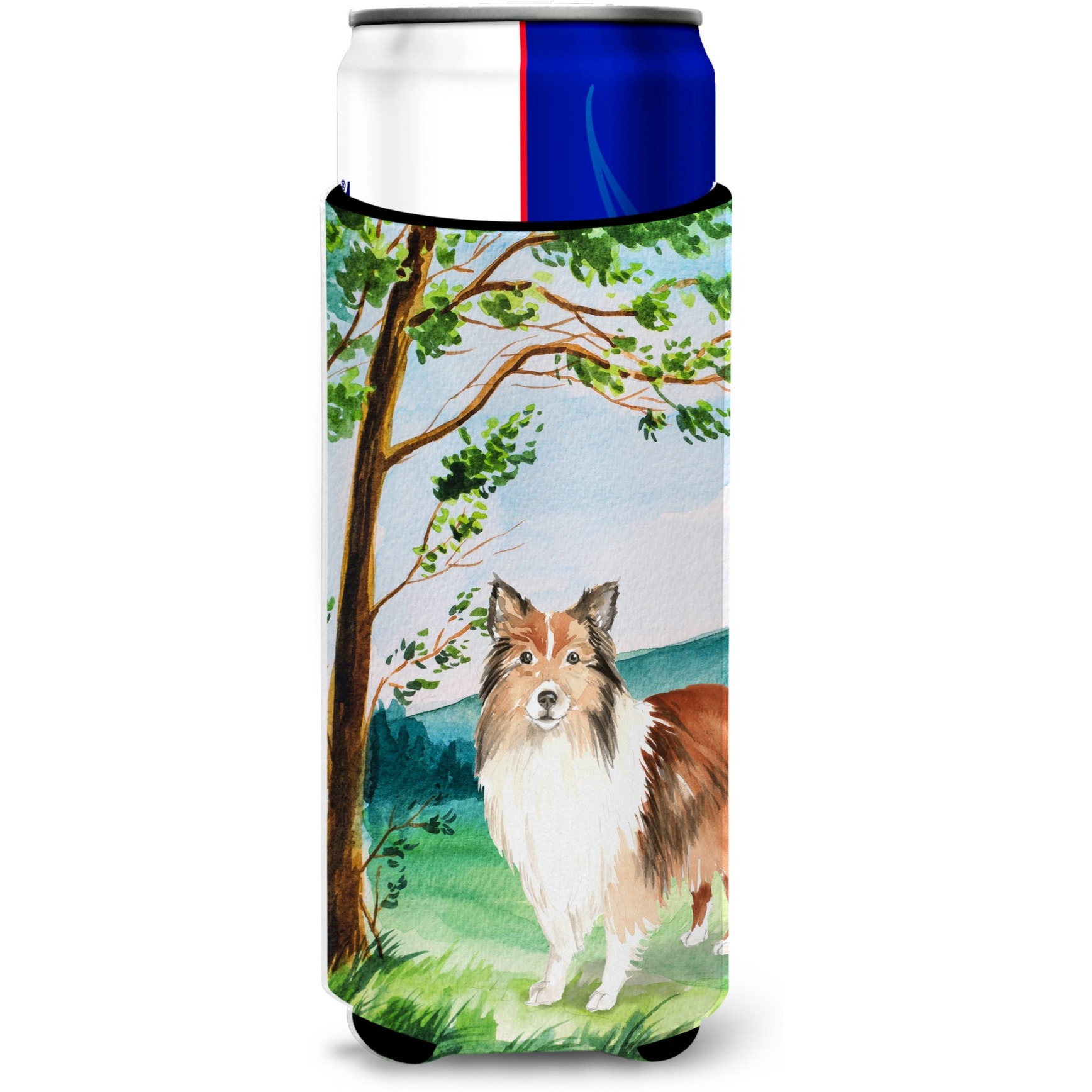 &quotCaroline's Treasures CK2558MUK Michelob Ultra Hugger for slim cans cold-beverage-koozies, Multicolor"