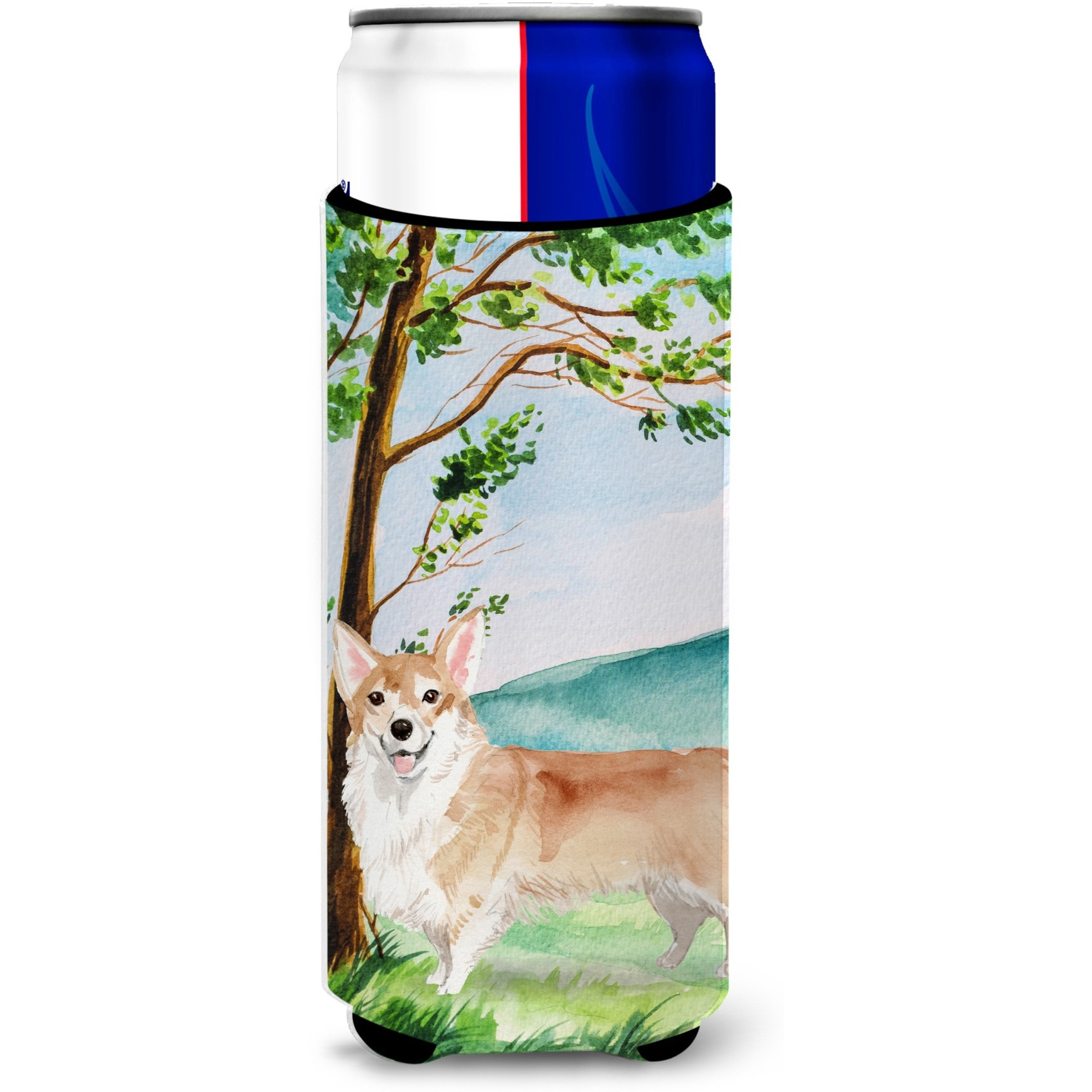 &quotCaroline's Treasures CK2016MUK Michelob Ultra Hugger for slim cans cold-beverage-koozies, Multicolor"