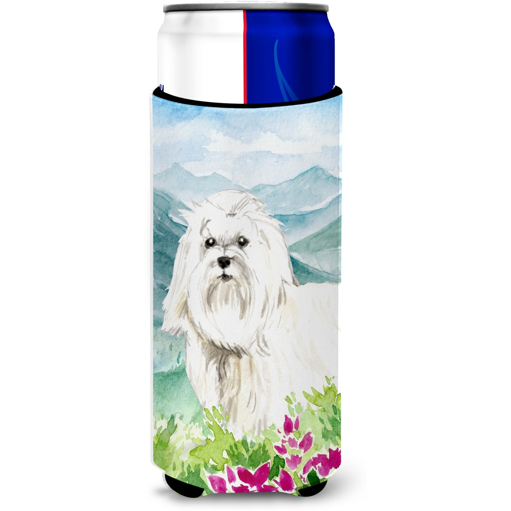 &quotCaroline's Treasures CK2529MUK Michelob Ultra Hugger for slim cans cold-beverage-koozies, Multicolor"