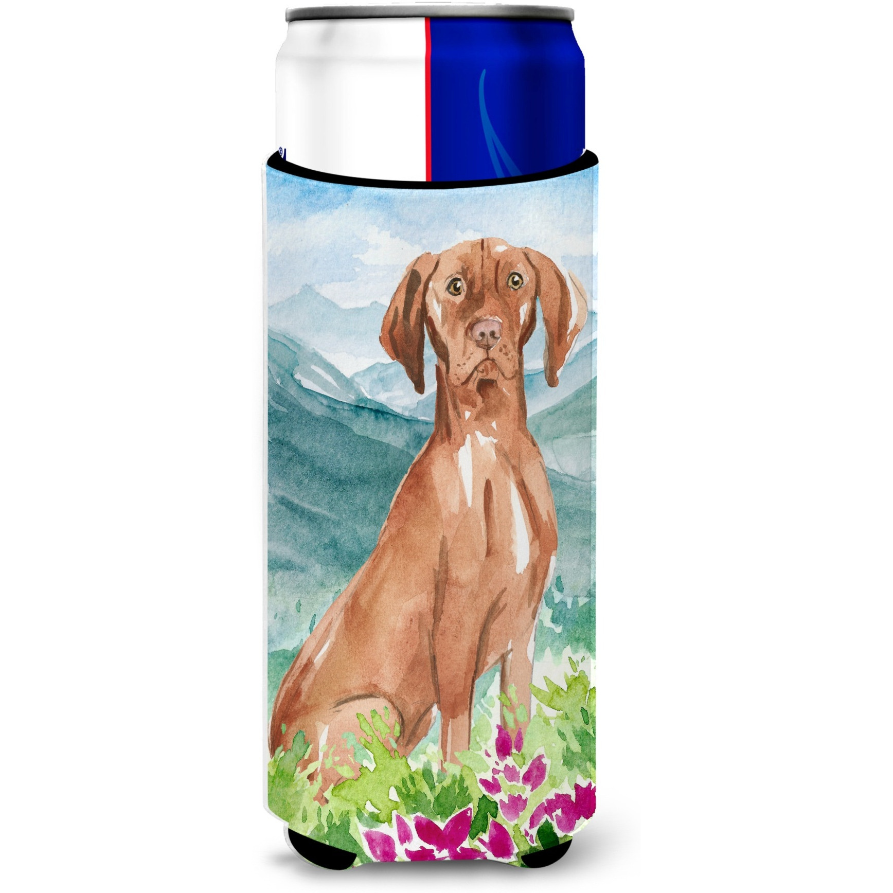 &quotCaroline's Treasures CK2535MUK Michelob Ultra Hugger for slim cans cold-beverage-koozies, Multicolor"