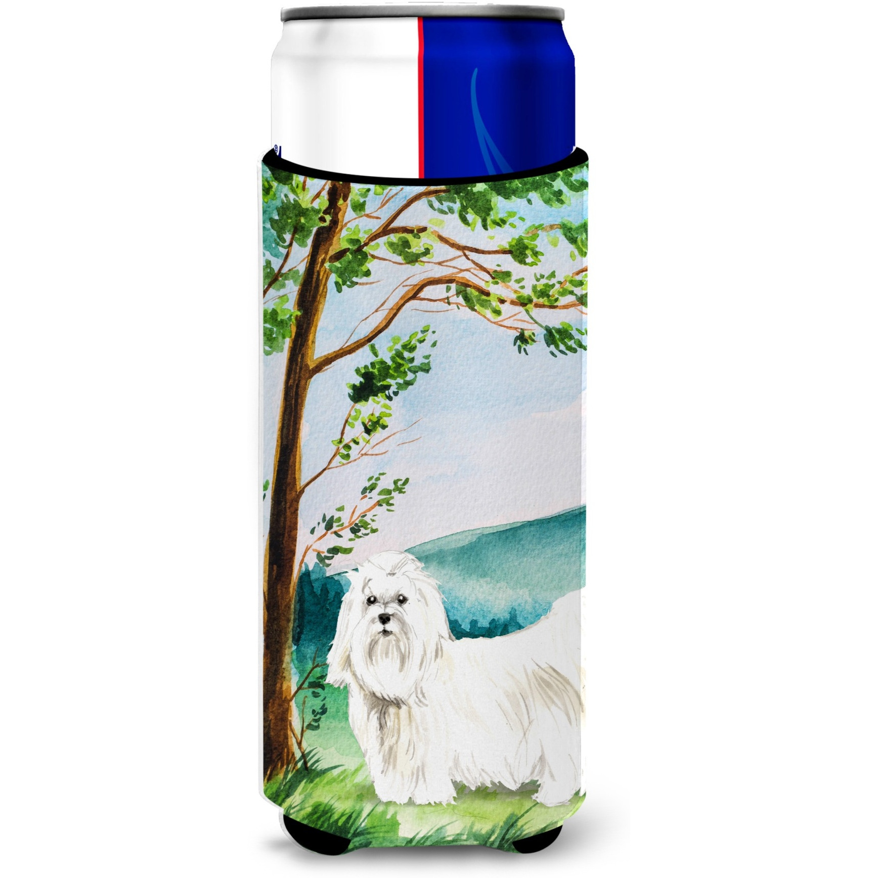 &quotCaroline's Treasures CK2565MUK Michelob Ultra Hugger for slim cans cold-beverage-koozies, Multicolor"