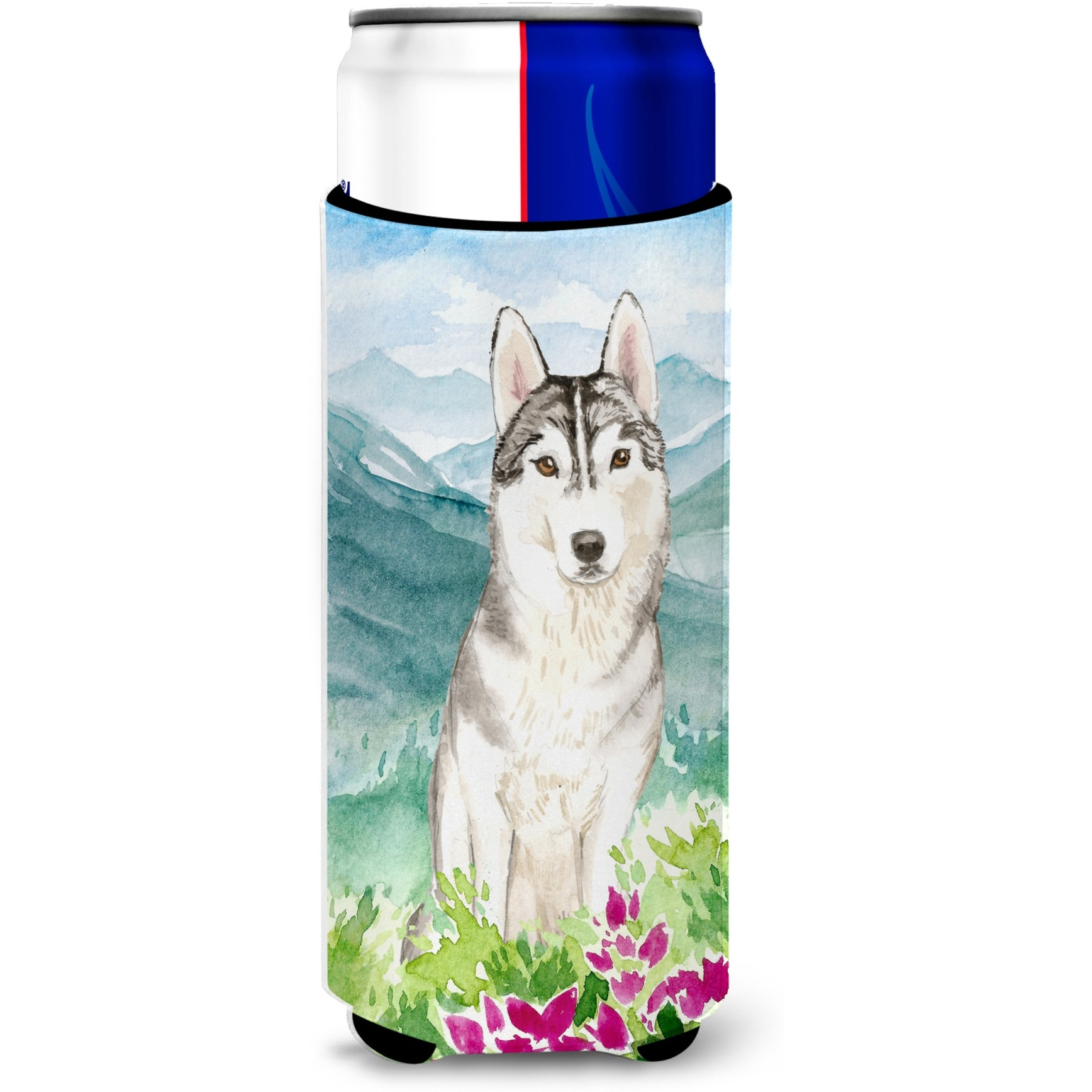 &quotCaroline's Treasures CK2519MUK Michelob Ultra Hugger for slim cans cold-beverage-koozies, Multicolor"