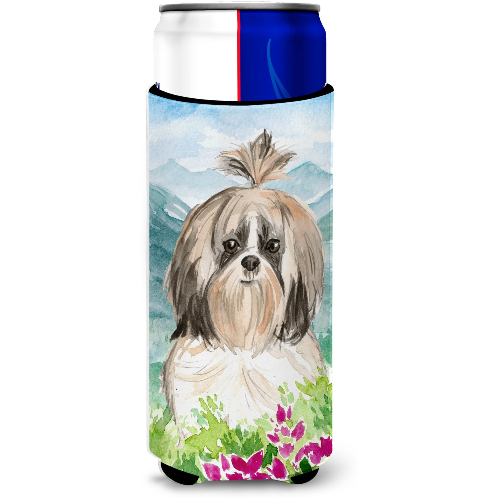 &quotCaroline's Treasures CK2521MUK Michelob Ultra Hugger for slim cans cold-beverage-koozies, Multicolor"