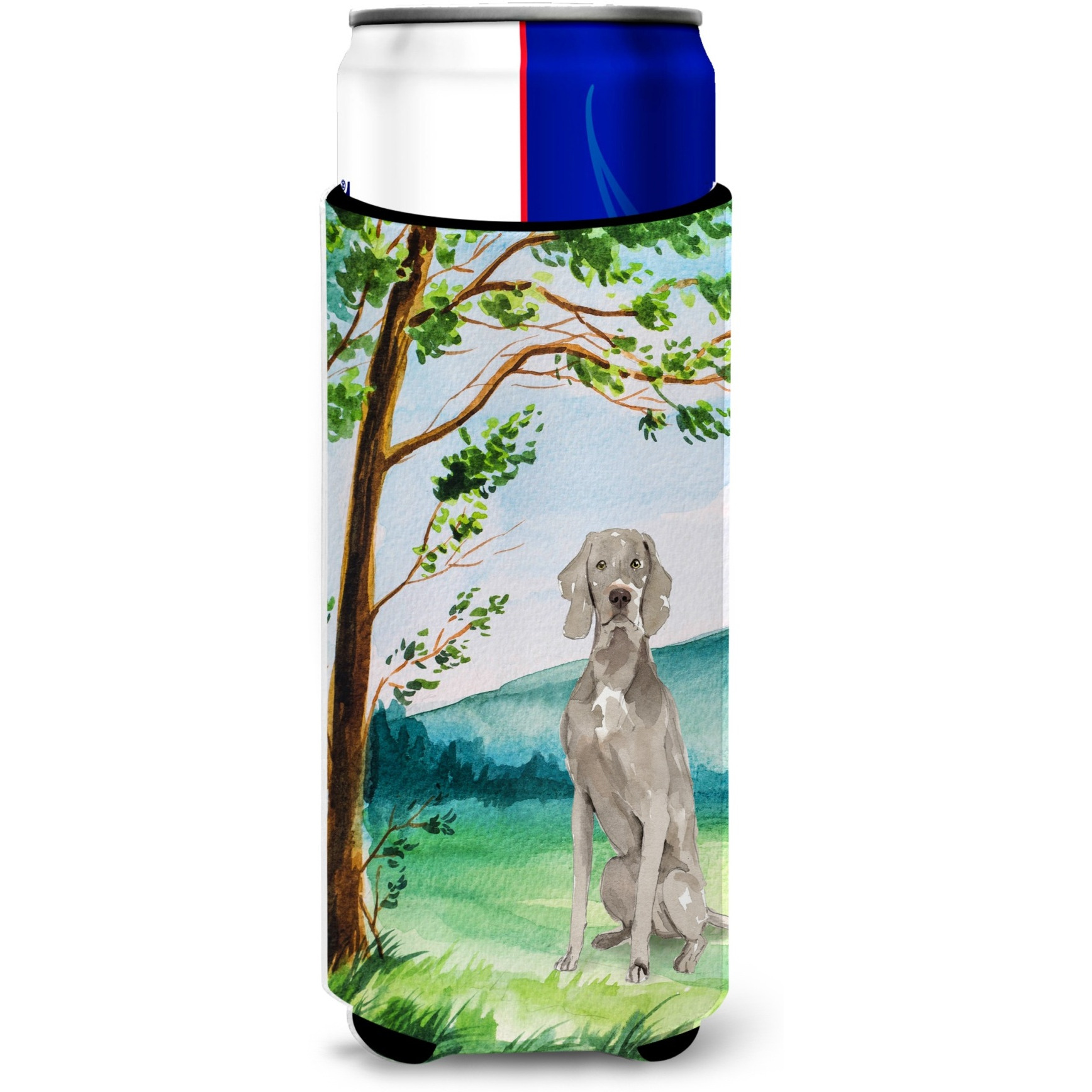 &quotCaroline's Treasures CK2553MUK Michelob Ultra Hugger for slim cans cold-beverage-koozies, Multicolor"