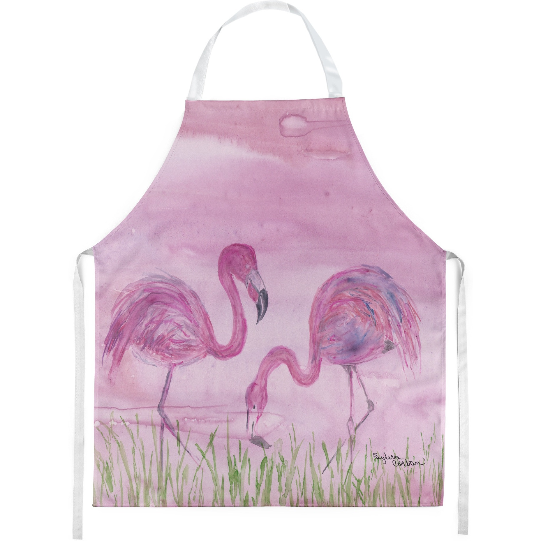 &quotCaroline's Treasures SC2018APRON Flamingos kitchen-aprons, Multicolor"