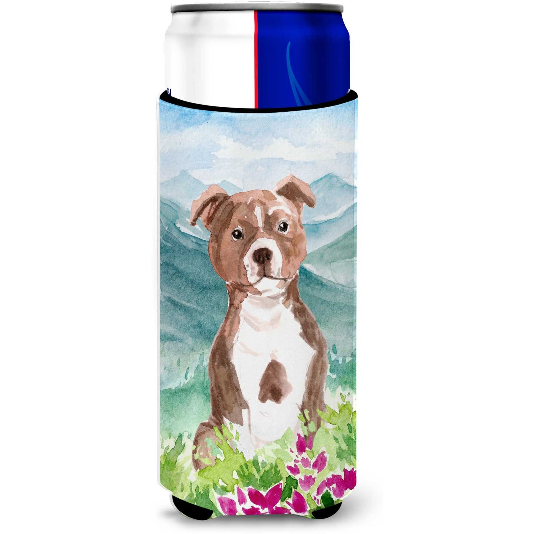 &quotCaroline's Treasures CK1968MUK Michelob Ultra Hugger for slim cans cold-beverage-koozies, Multicolor"