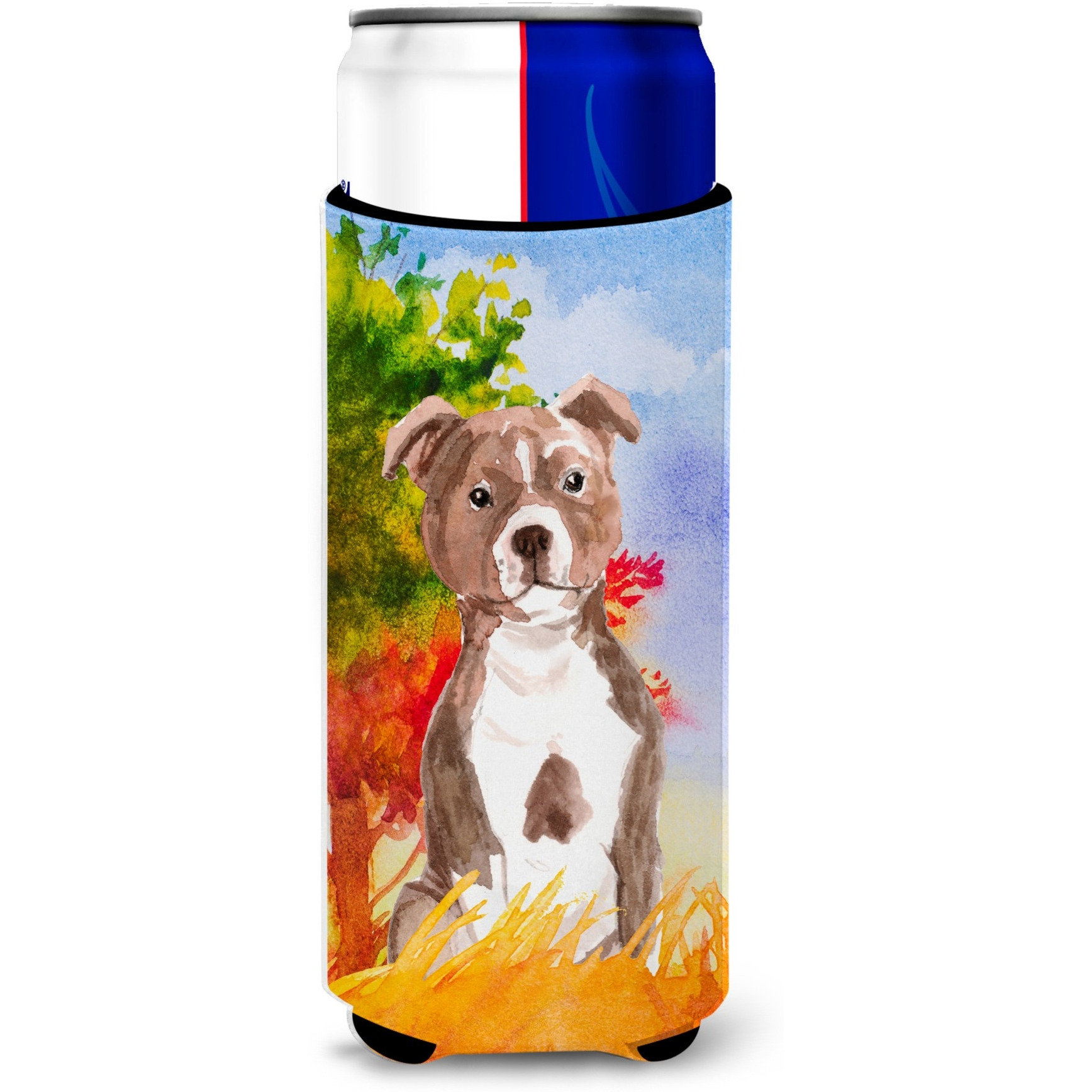 &quotCaroline's Treasures CK1933MUK Michelob Ultra Hugger for slim cans cold-beverage-koozies, Multicolor"