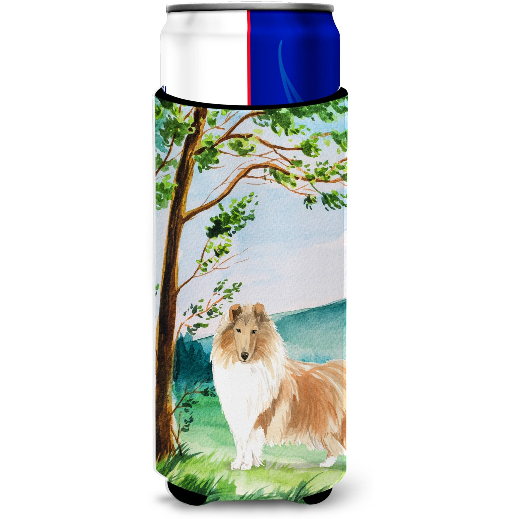 &quotCaroline's Treasures CK2561MUK Michelob Ultra Hugger for slim cans cold-beverage-koozies, Multicolor"