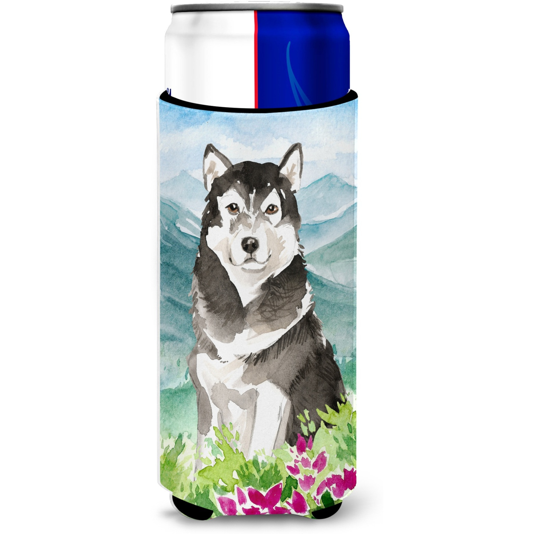 &quotCaroline's Treasures CK2530MUK Michelob Ultra Hugger for slim cans cold-beverage-koozies, Multicolor"