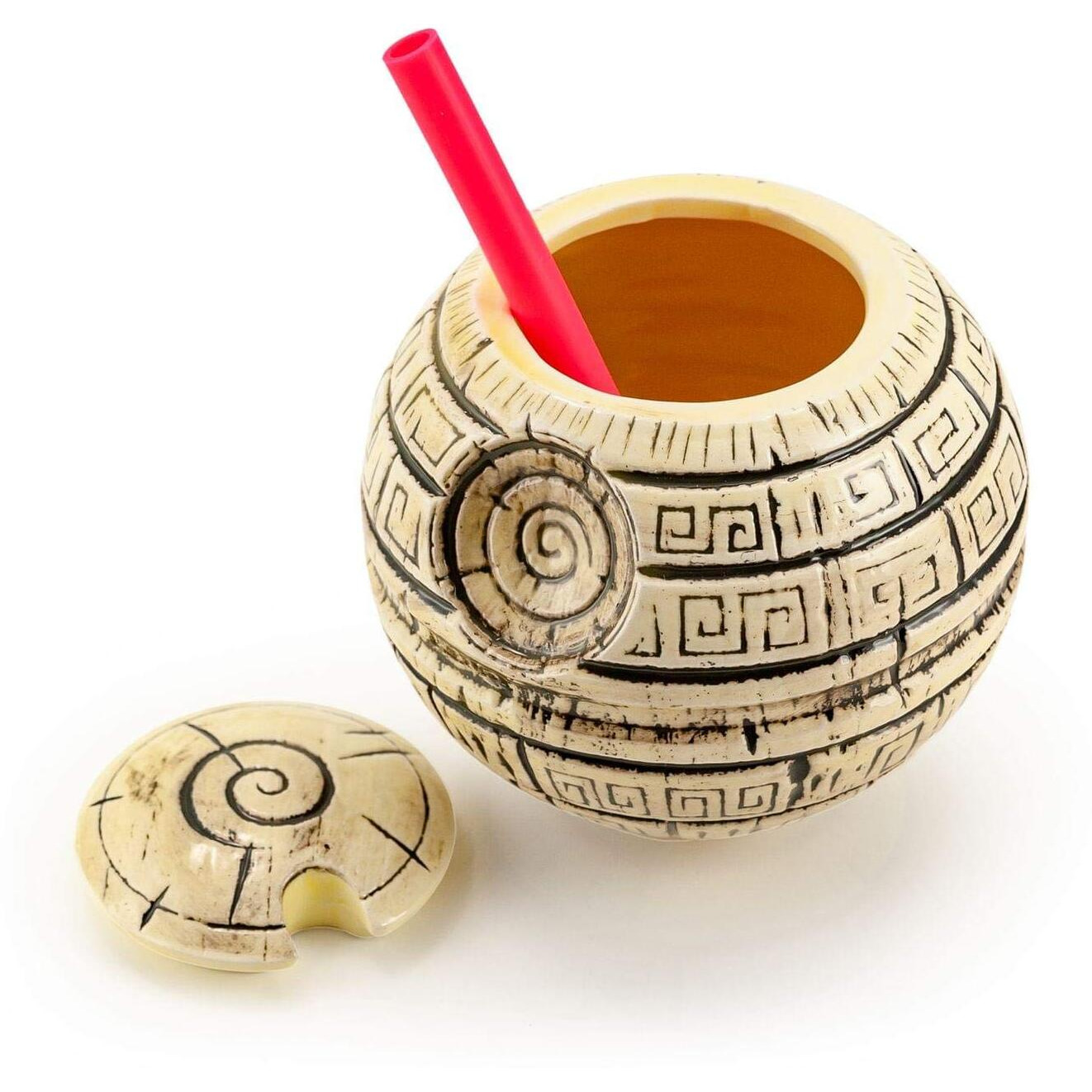 geeki Tikis Star Wars Death Star ceramic Mug  Holds 24 Ounces