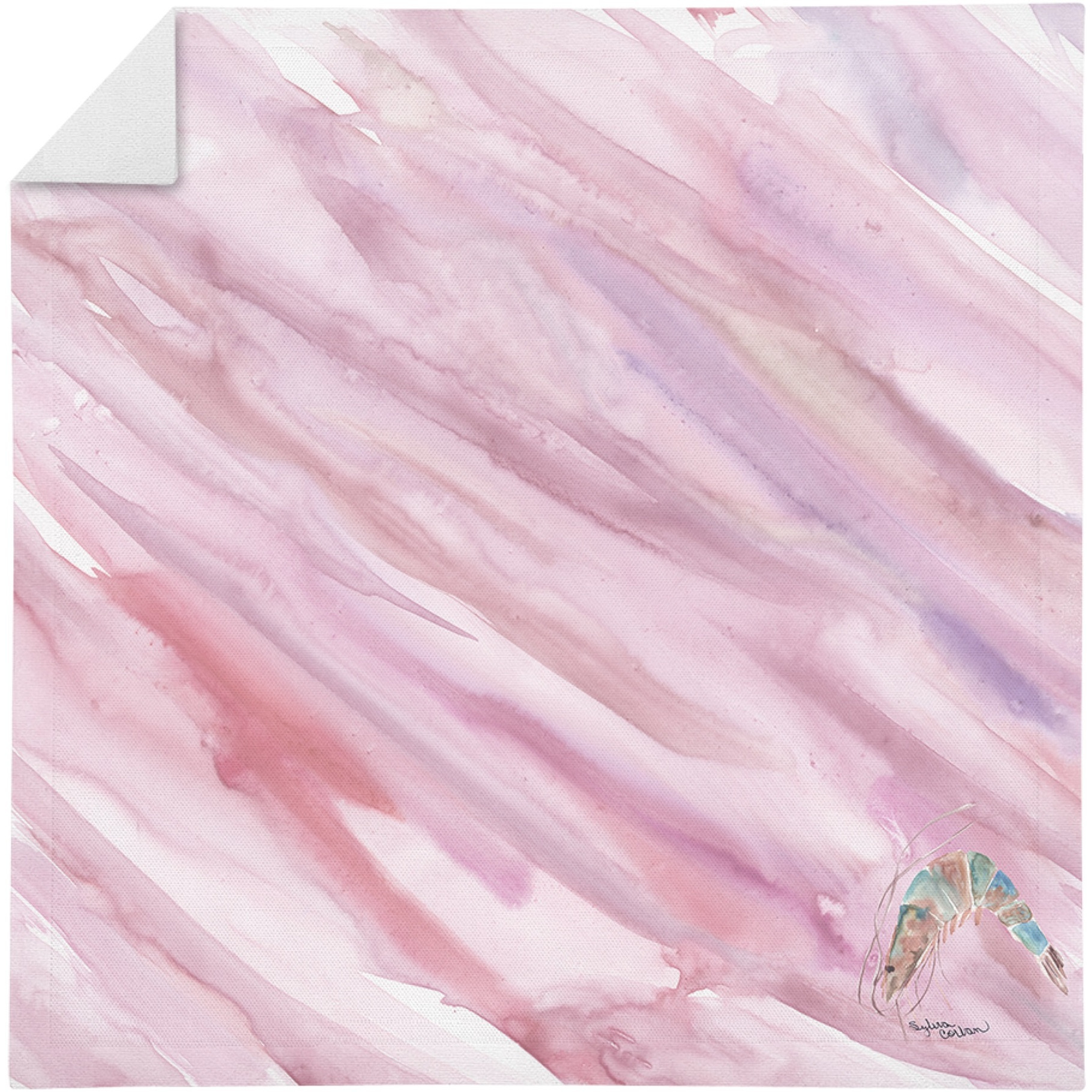 Shrimp on Pink Napkin SC2058NAP
