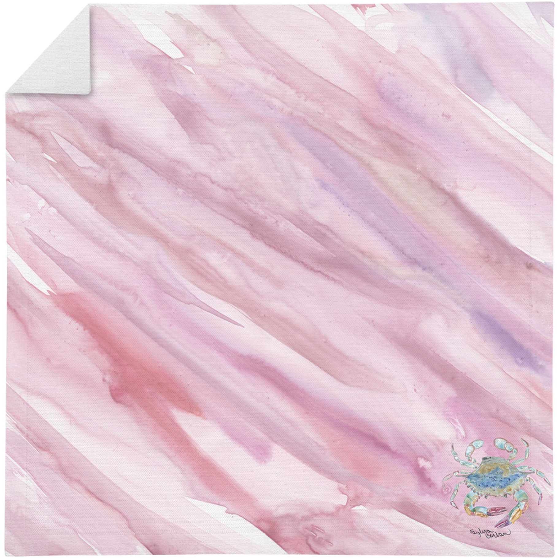 Crab on Pink Napkin SC2055NAP