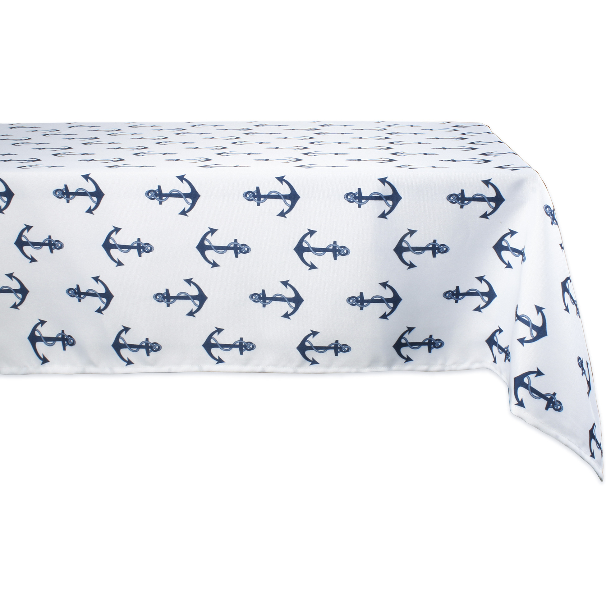 DII Anchors Print Outdoor Tablecloth 60x84
