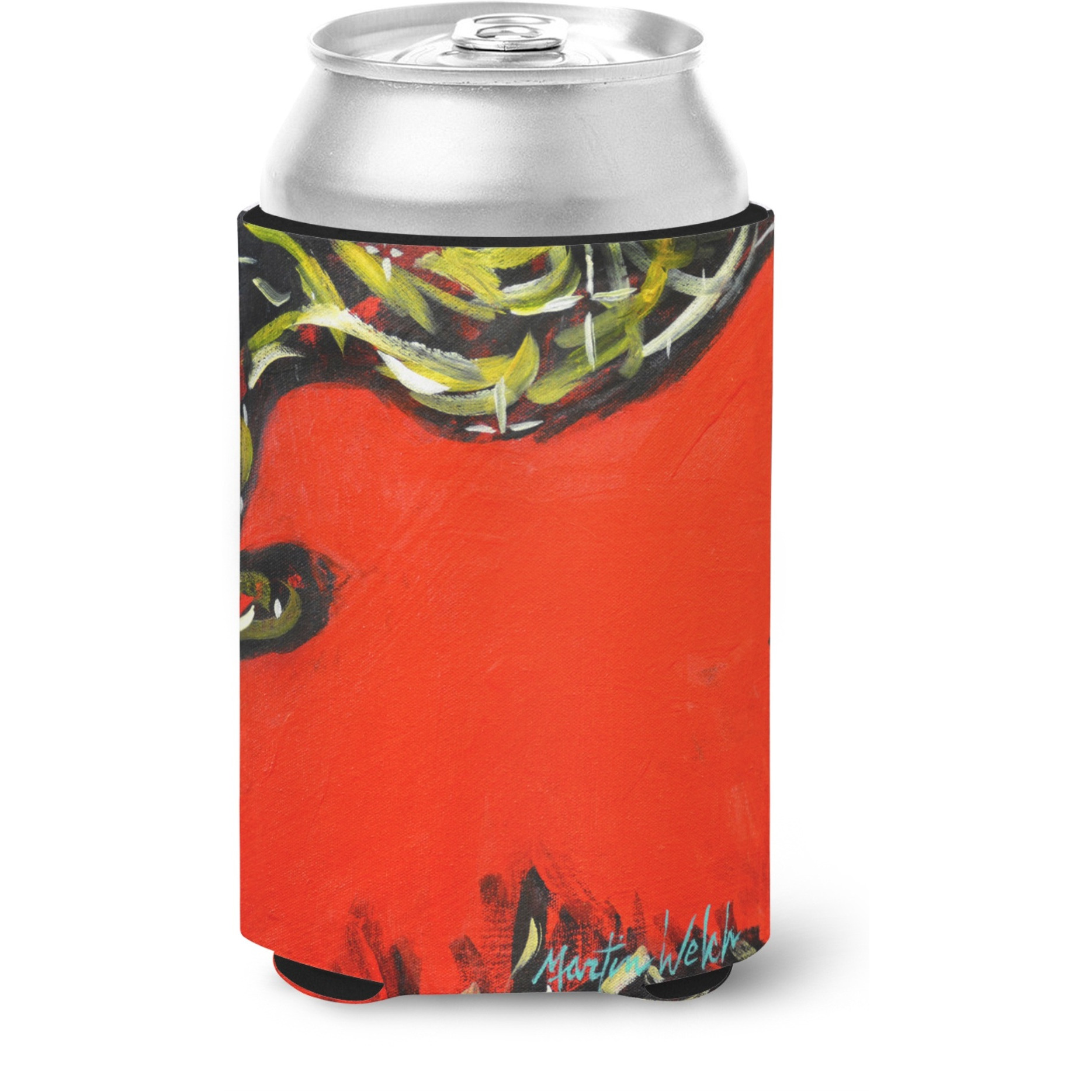 Carolines Treasures MW1348CC Scared Crow Can or Bottle Hugger cold-beverage-koozies, Multicolor