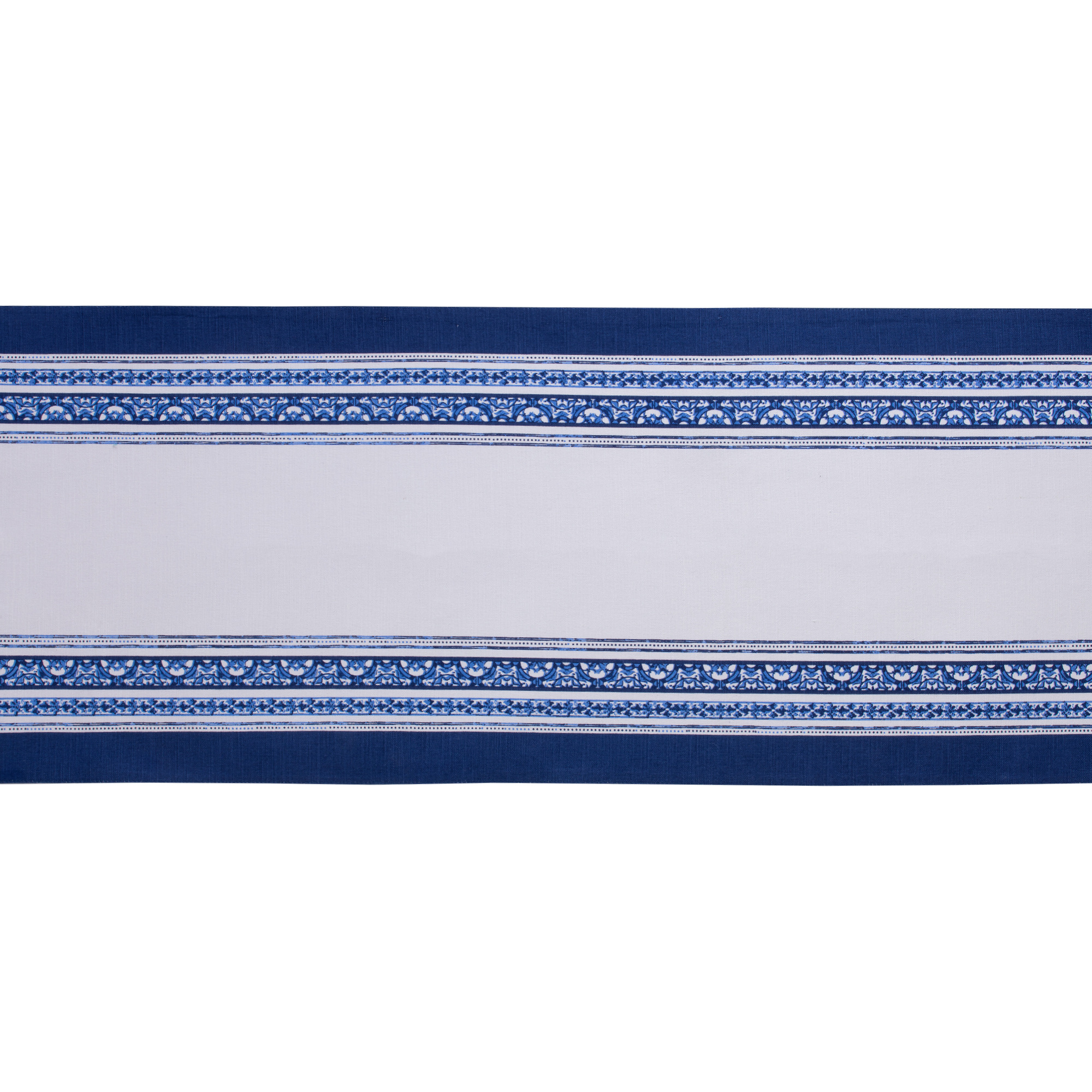 DII Porto Stripe Print Table Runner 14x72