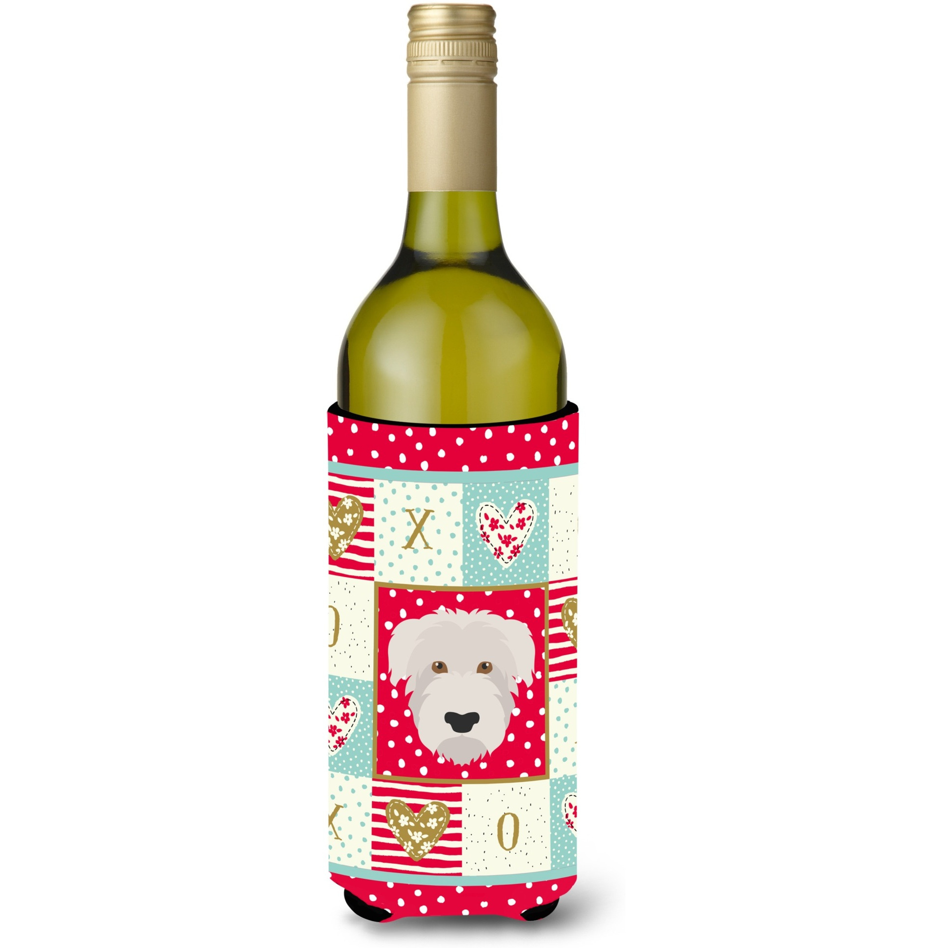 &quotCaroline's Treasures CK5202LITERK Glen of Imaal Wine Bottle Hugger cold-beverage-koozies, 750 ml, Multicolor"