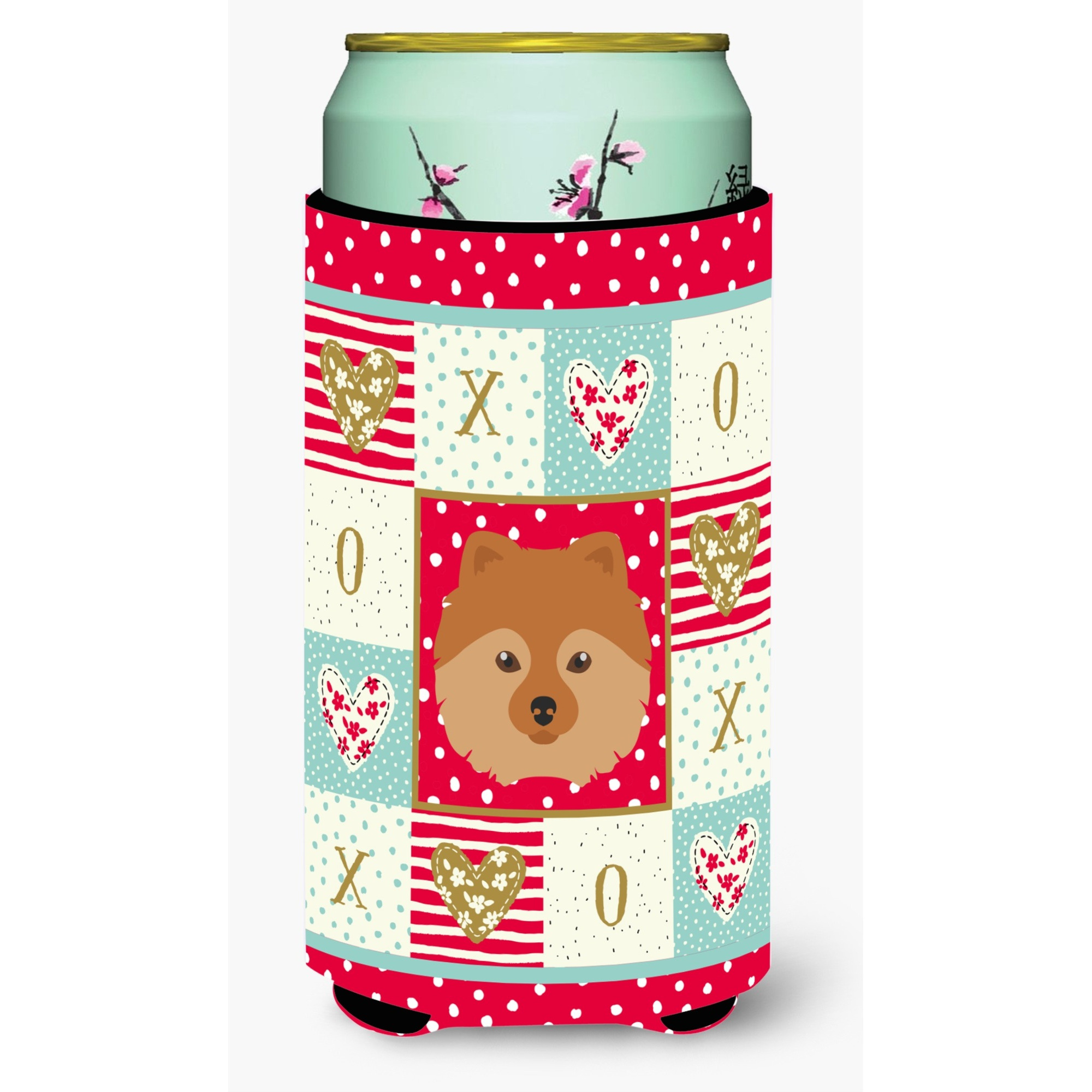 &quotCaroline's Treasures CK5201TBC German Spitz Tall Boy Insulator Hugger cold-beverage-koozies, Multicolor"