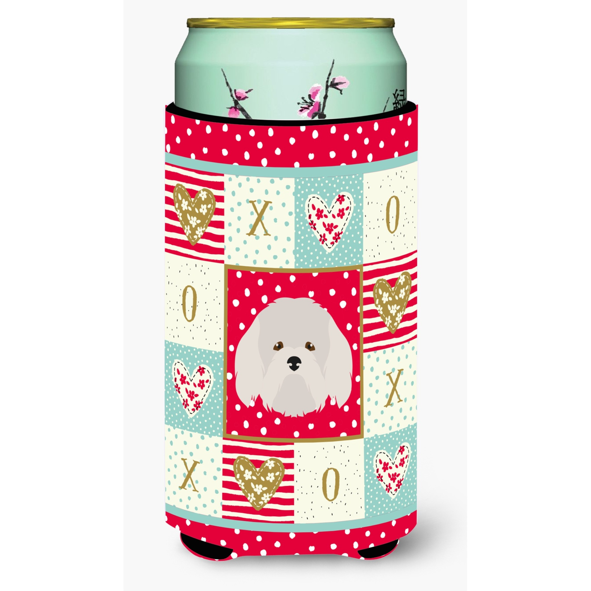 &quotCaroline's Treasures CK5192TBC Coton de Tulear Tall Boy Insulator Hugger cold-beverage-koozies, Multicolor"