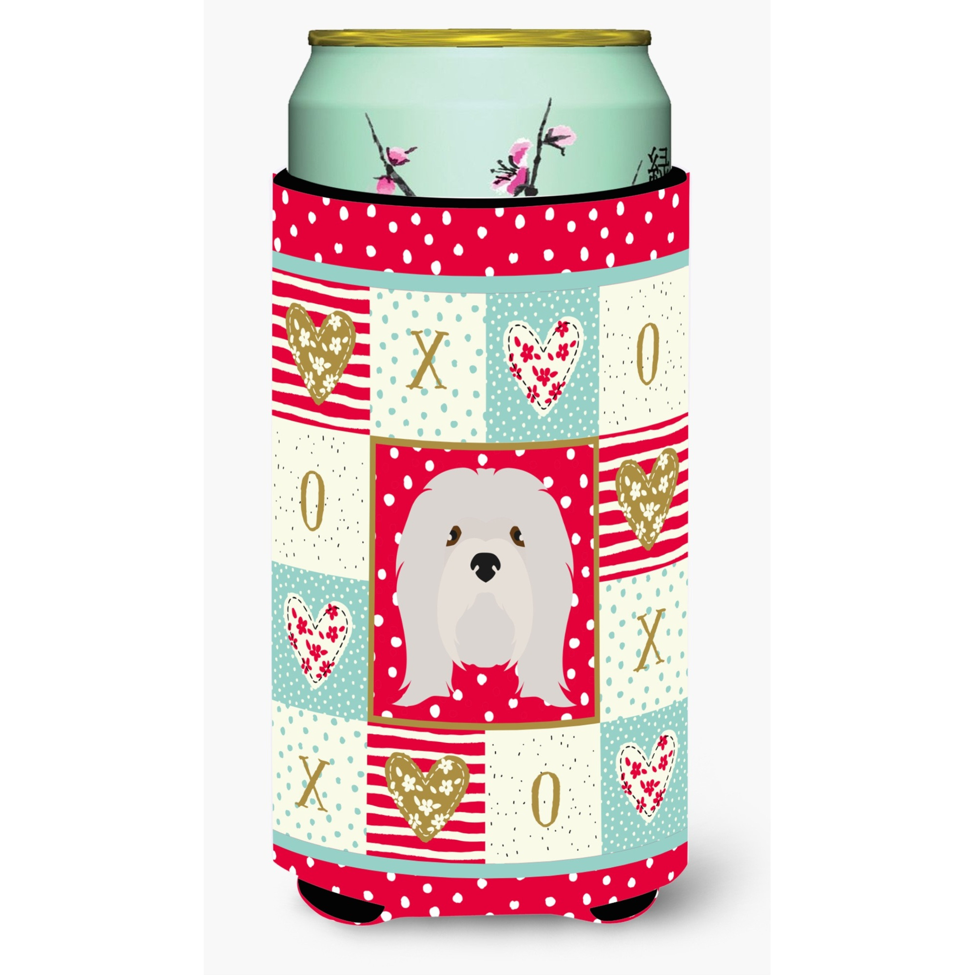 &quotCaroline's Treasures CK5215TBC Lhasa Apso Tall Boy Insulator Hugger cold-beverage-koozies, Multicolor"
