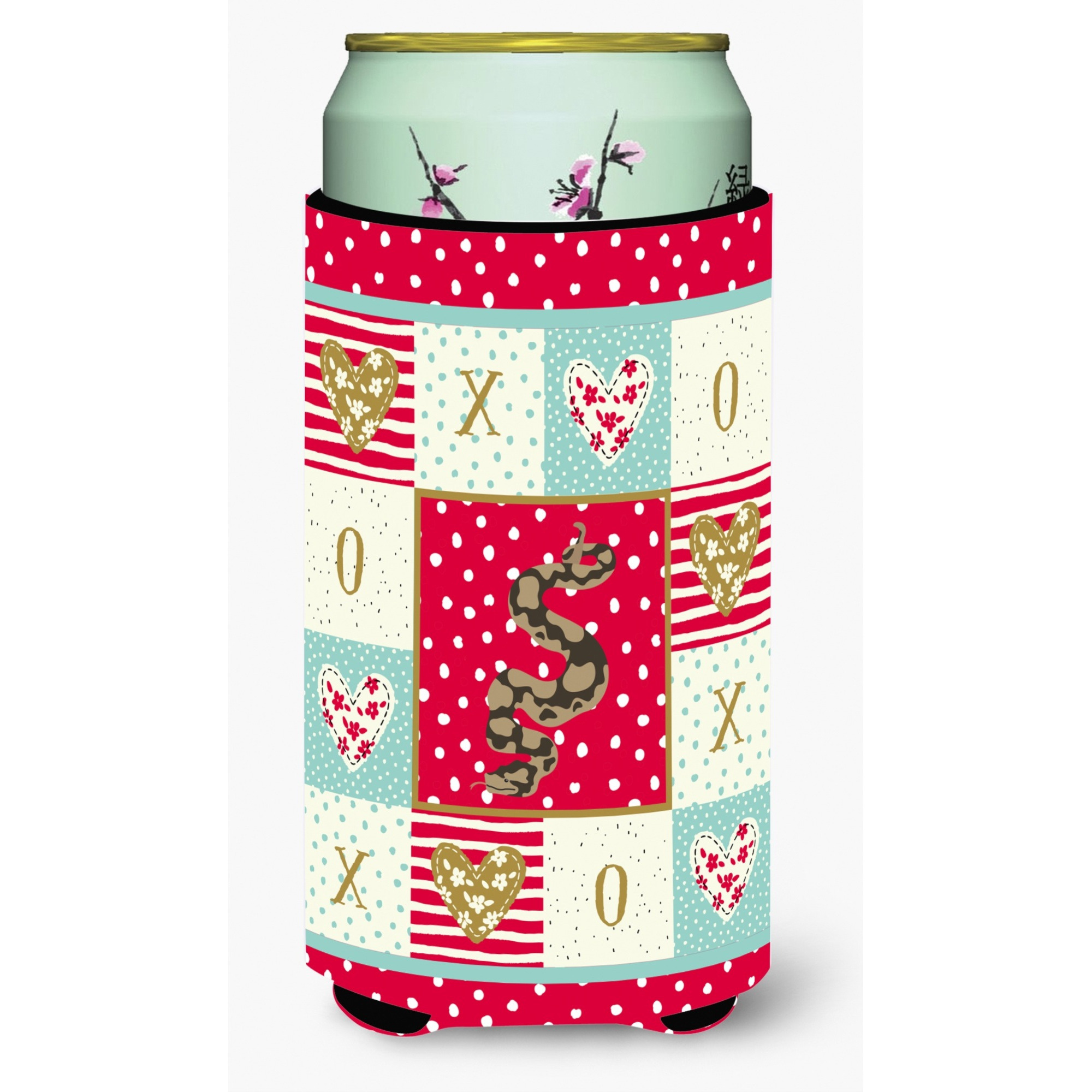 &quotCaroline's Treasures CK5530TBC Python Tall Boy Insulator Hugger cold-beverage-koozies, Multicolor"