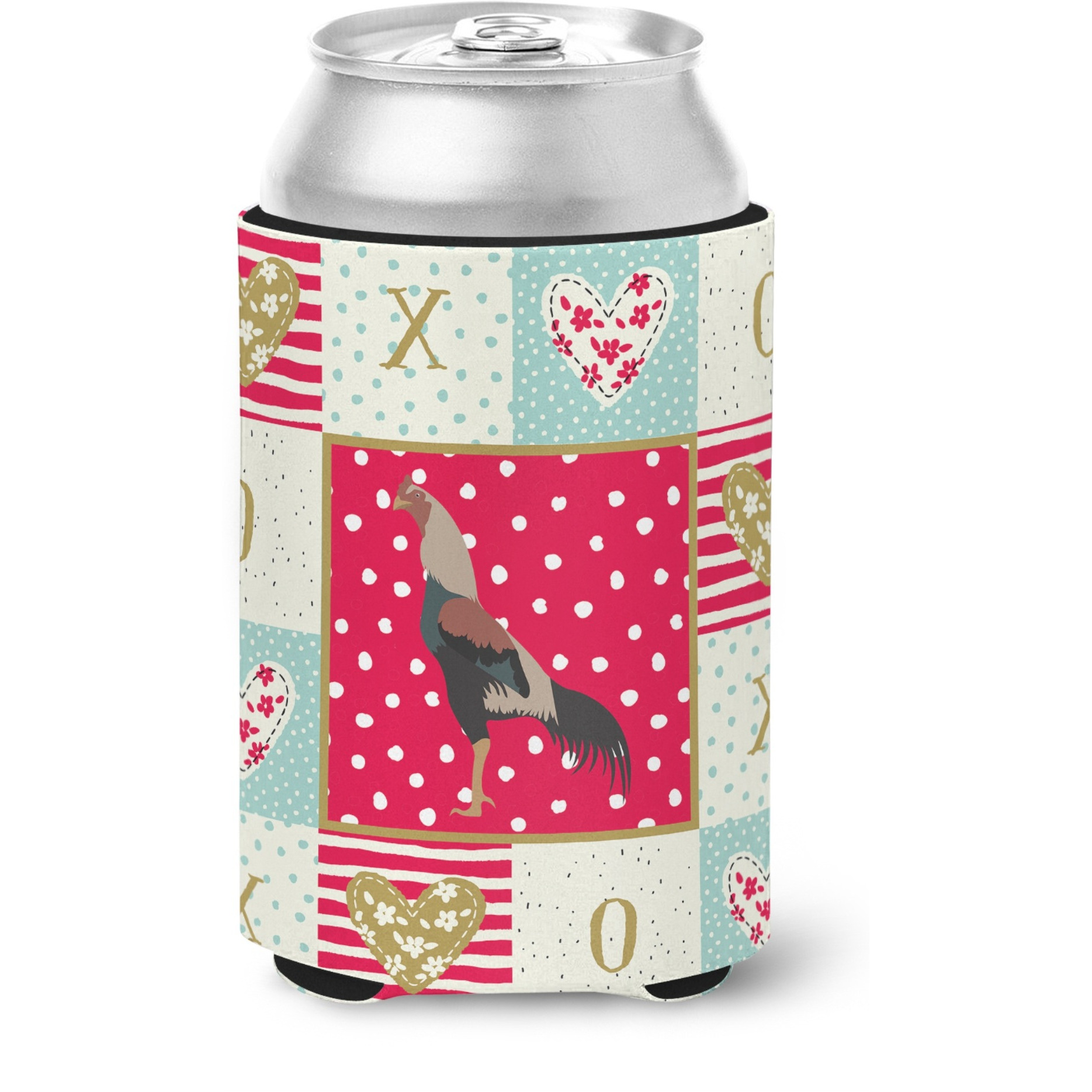 &quotCaroline's Treasures CK5265CC Kulang Chicken Love Can or Bottle Hugger cold-beverage-koozies, Multicolor"