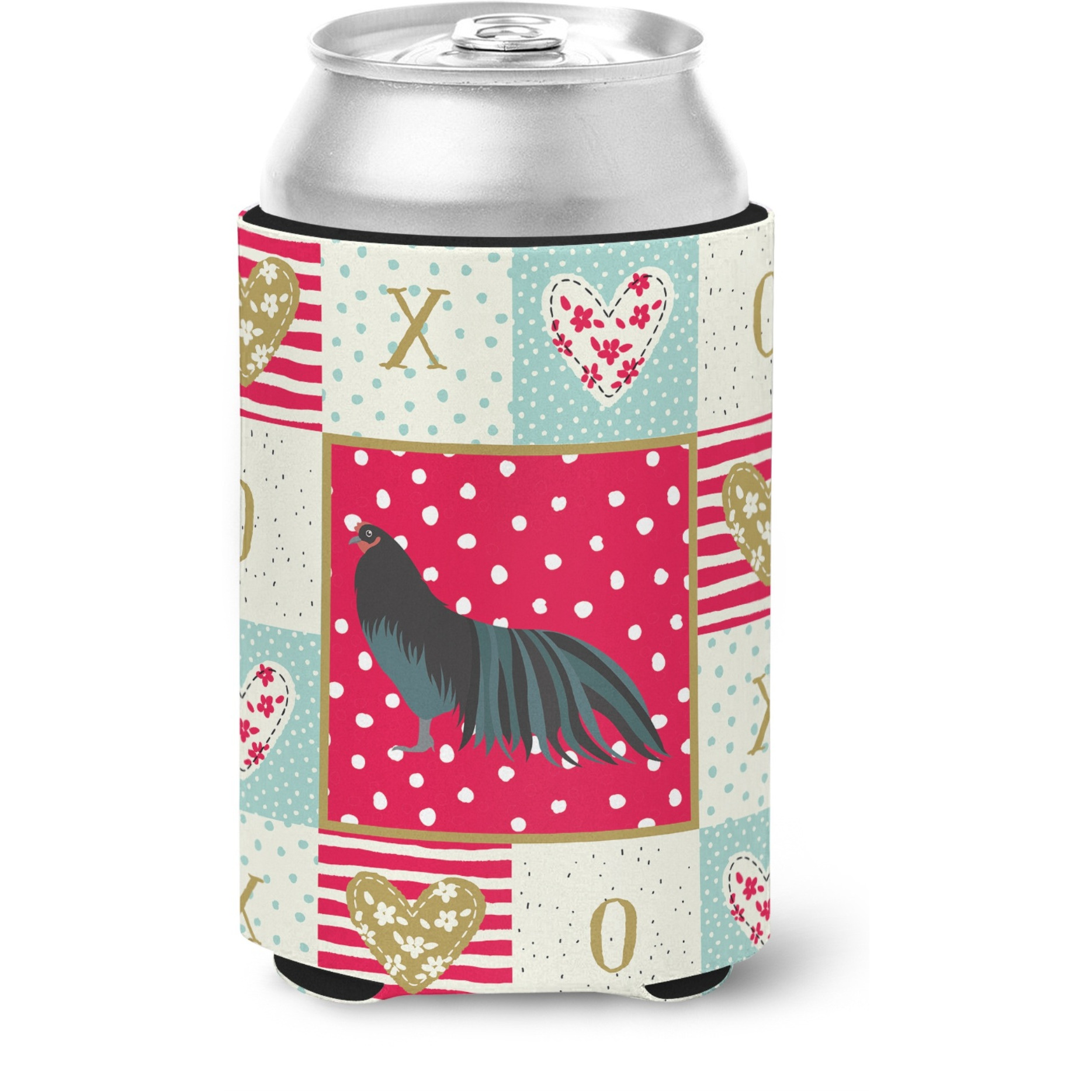 &quotCaroline's Treasures CK5260CC Sumatra Chicken Love Can or Bottle Hugger cold-beverage-koozies, Multicolor"
