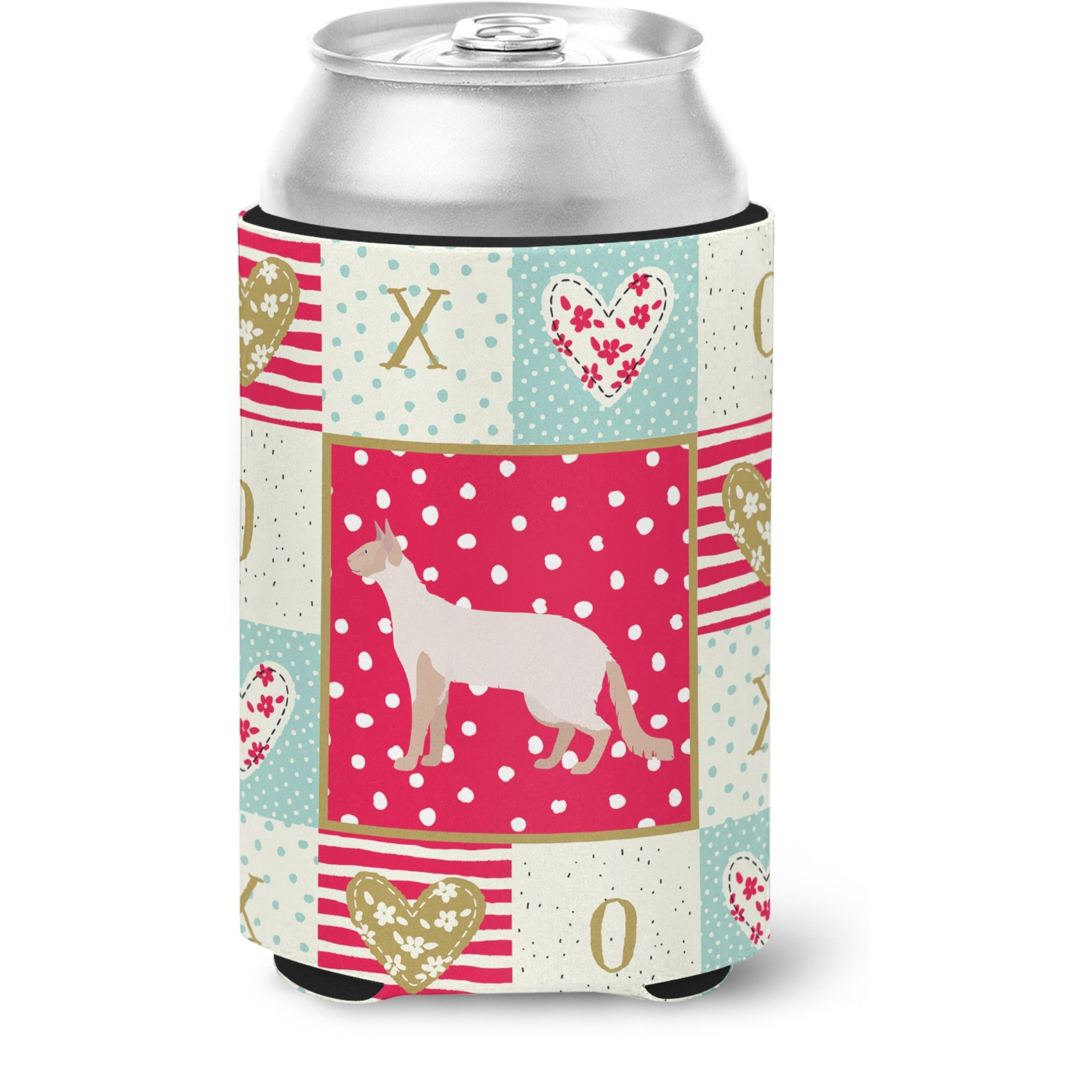 &quotCaroline's Treasures CK5585CC Colorpoint Longhair 2 Cat Love Can or Bottle Hugger cold-beverage-koozies, Multicolor"