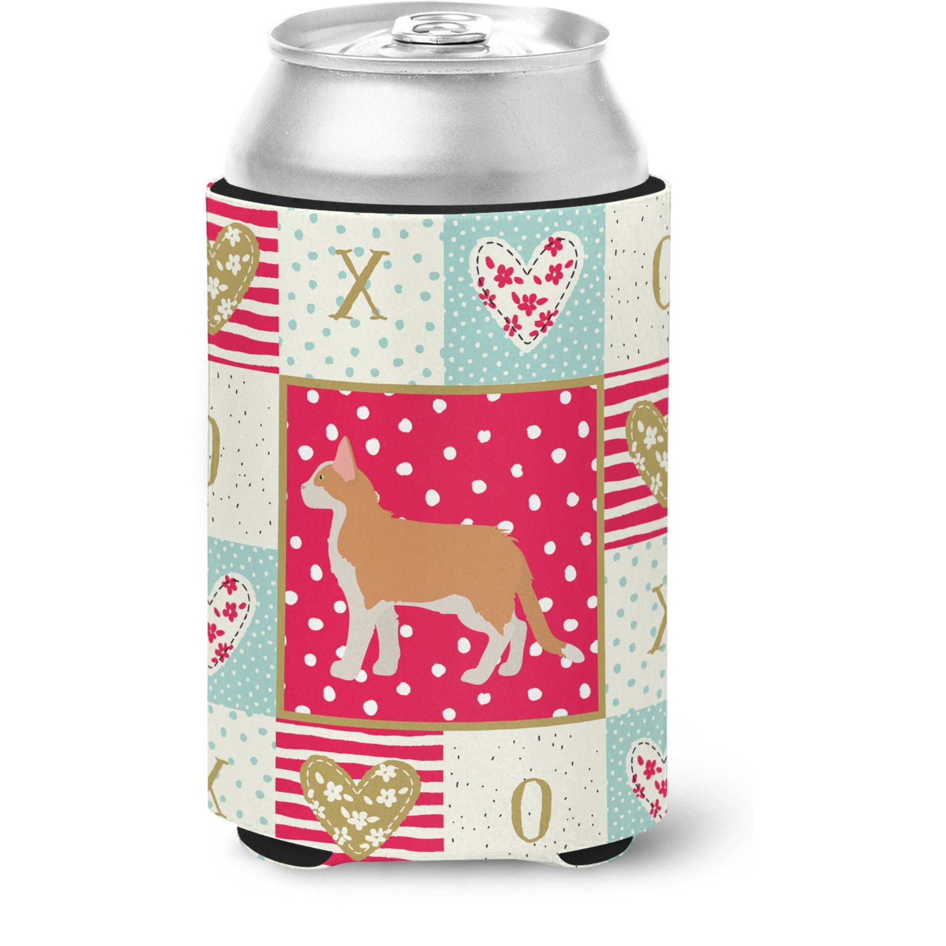 &quotCaroline's Treasures CK5553CC Aphrodite Giant 2 Cat Love Can or Bottle Hugger cold-beverage-koozies, Multicolor"