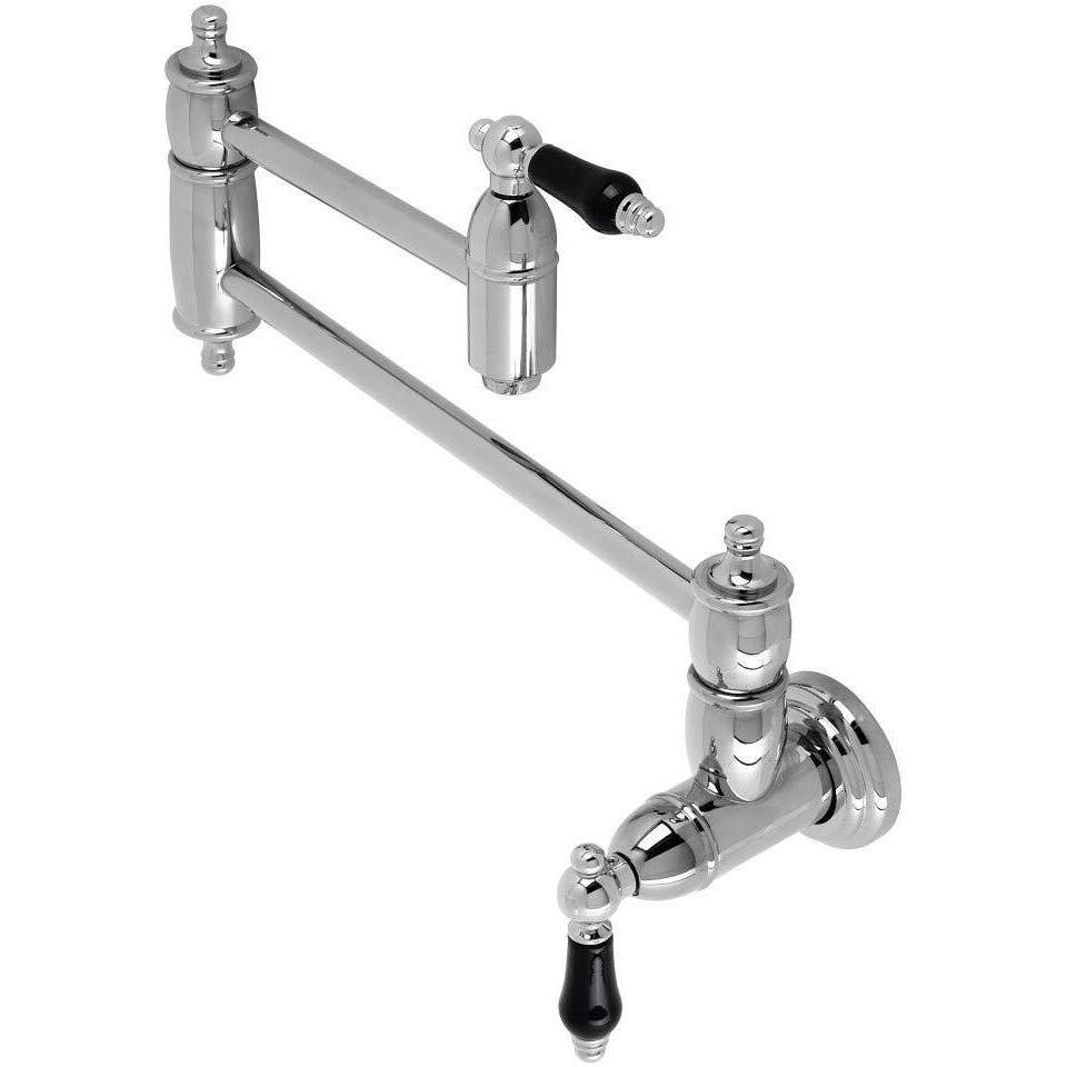 Kingston Brass KS3101PKL Duchess Wall Mount Pot Filler, Polished Chrome