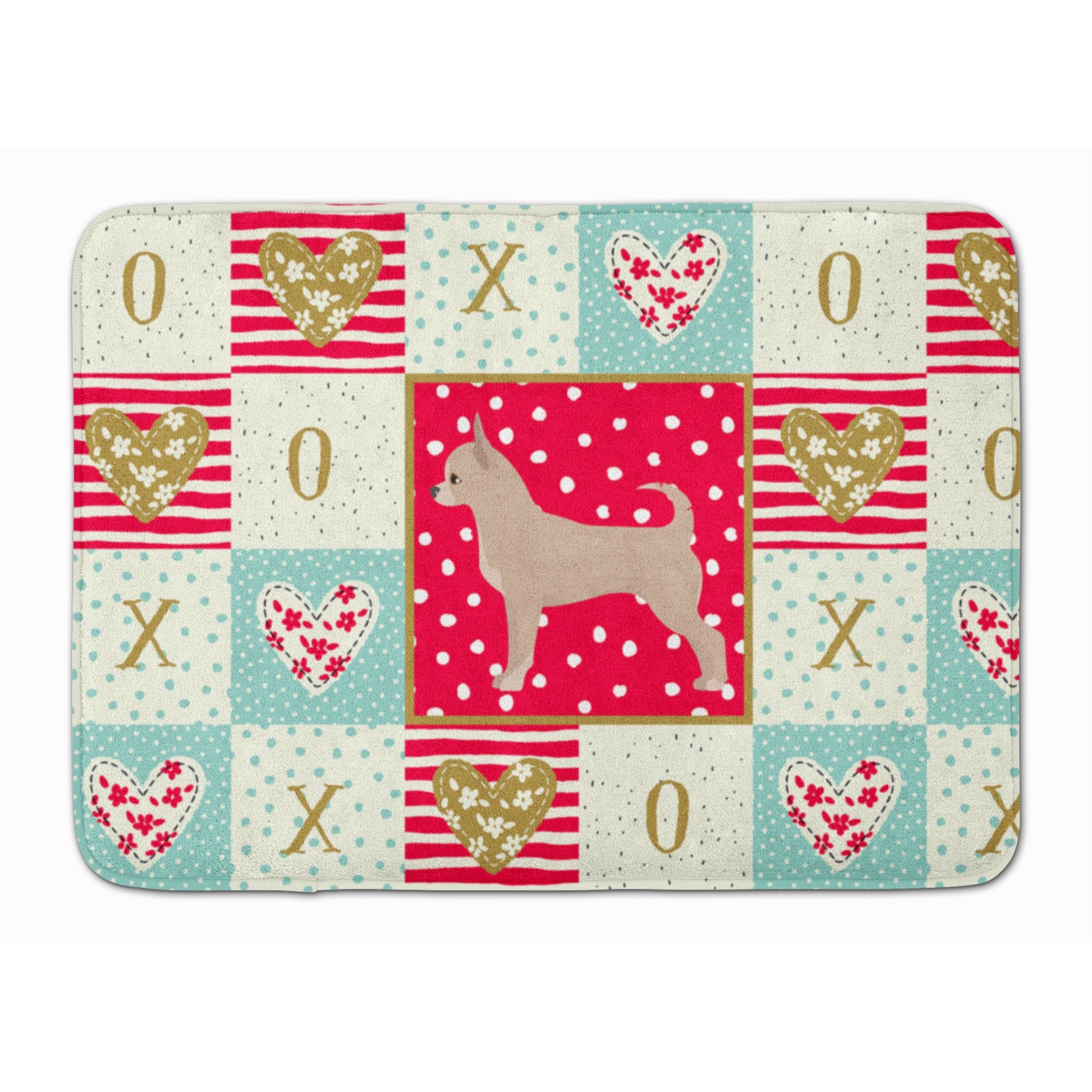 &quotCaroline's Treasures Chihuahua Love Machine Washable Memory Foam Mat doormats, Multicolor"