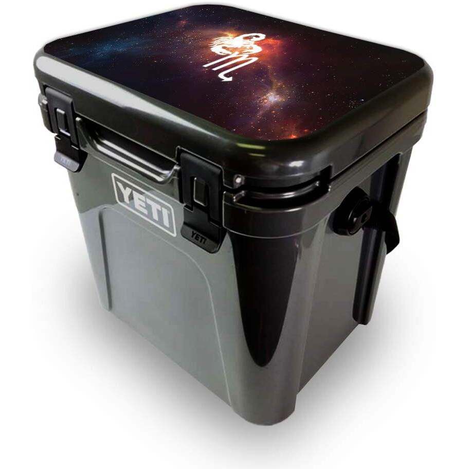 MightySkins YEROA24LID-Scorpio Skin for Yeti Roadie 24 Hard cooler Lid - Scorpio