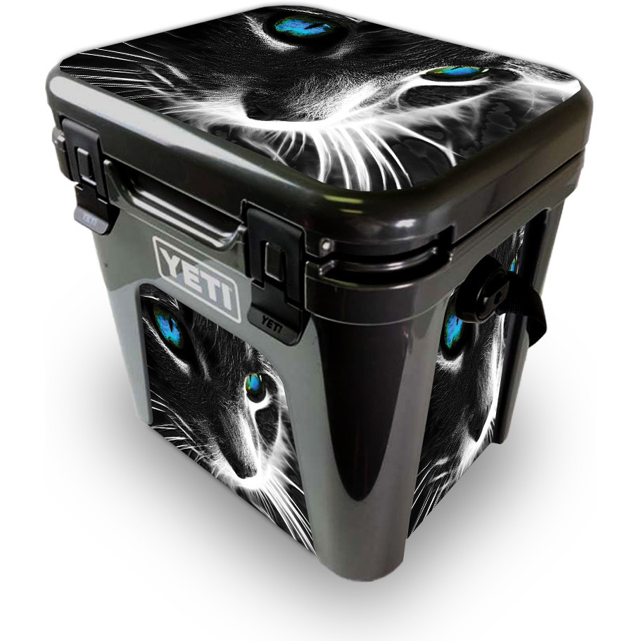 MightySkins YEROAD24-cat Skin for Yeti Roadie 24 Hard cooler - cat