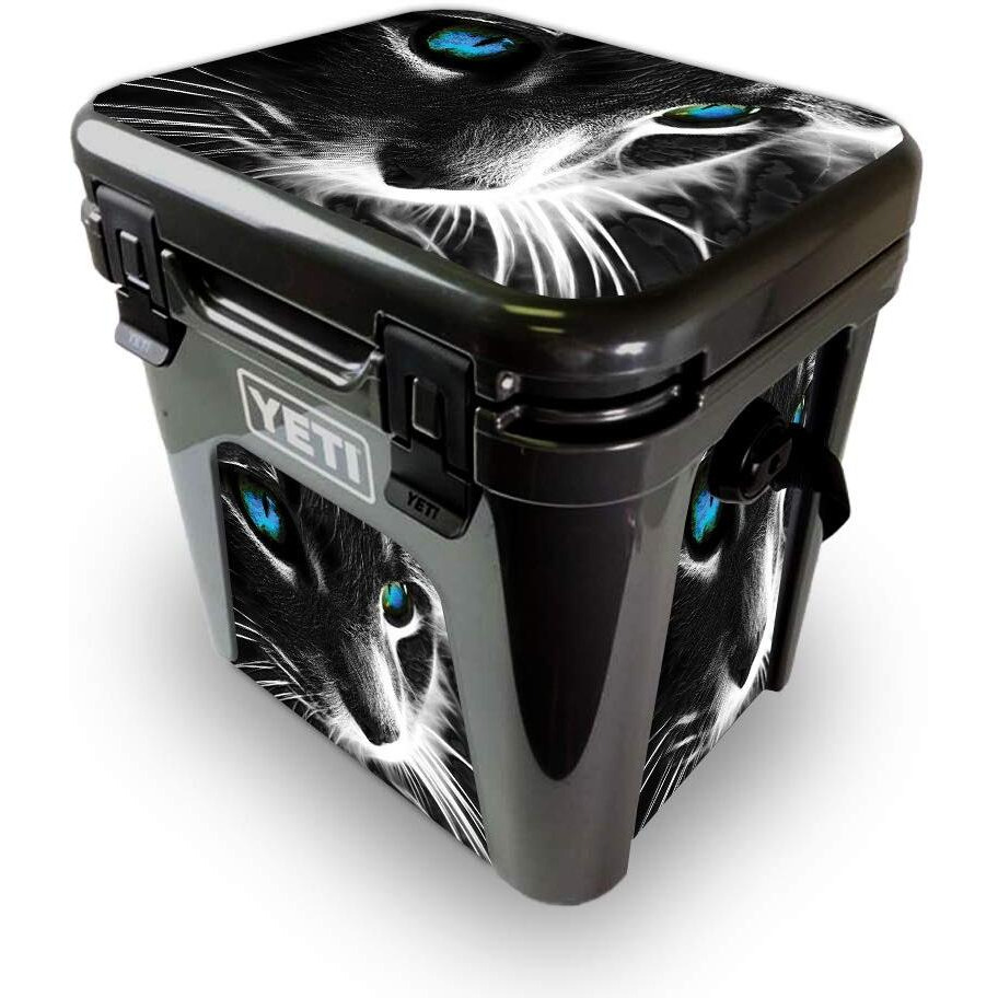 MightySkins YEROAD24-cat Skin for Yeti Roadie 24 Hard cooler - cat