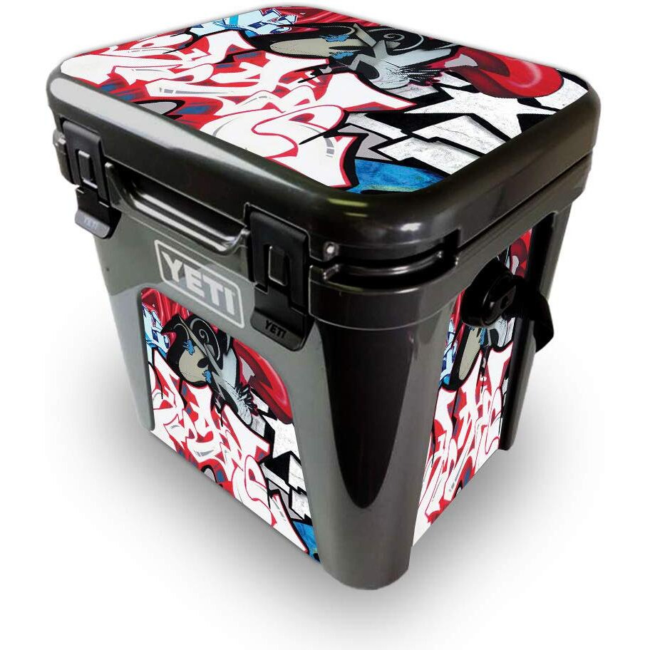 MightySkins YEROAD24-graffiti Mash Up Skin for Yeti Roadie 24 Hard cooler - graffiti Mash Up