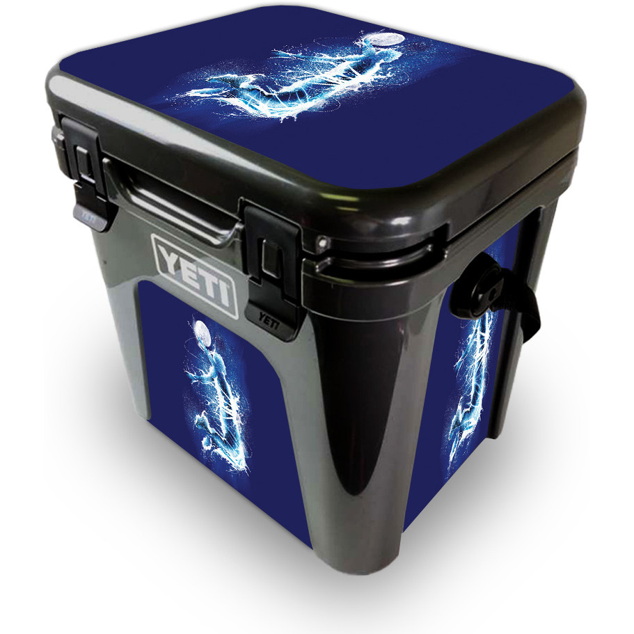 MightySkins YEROAD24-Jump To The Moon Skin for Yeti Roadie 24 Hard cooler - Jump to the Moon