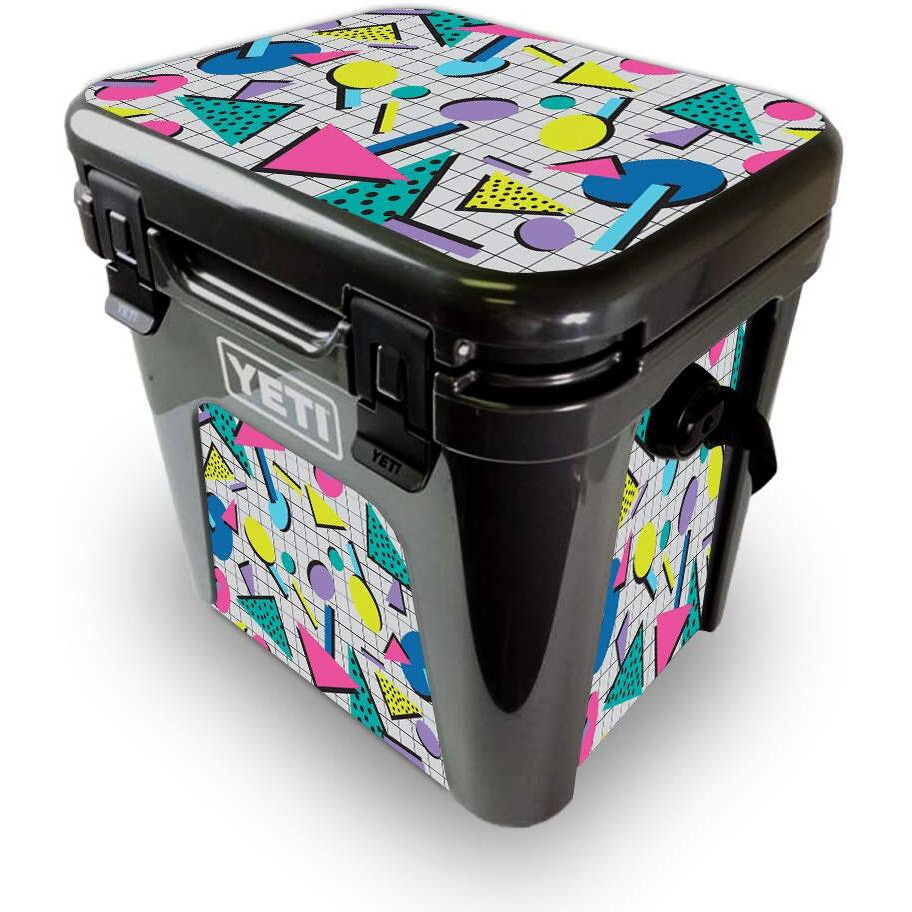 MightySkins YEROAD24-Awesome 80s Skin for Yeti Roadie 24 Hard cooler - Awesome 80s
