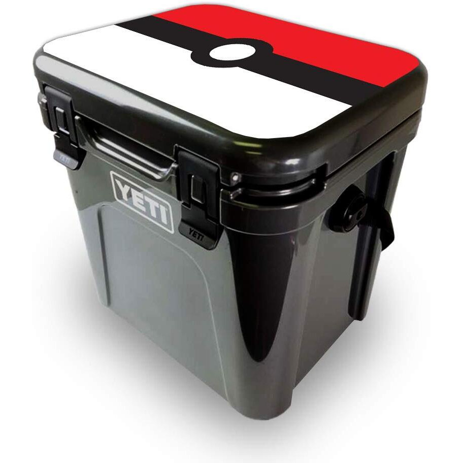 MightySkins YEROA24LID-Battle Ball Skin for Yeti Roadie 24 Hard cooler Lid - Battle Ball
